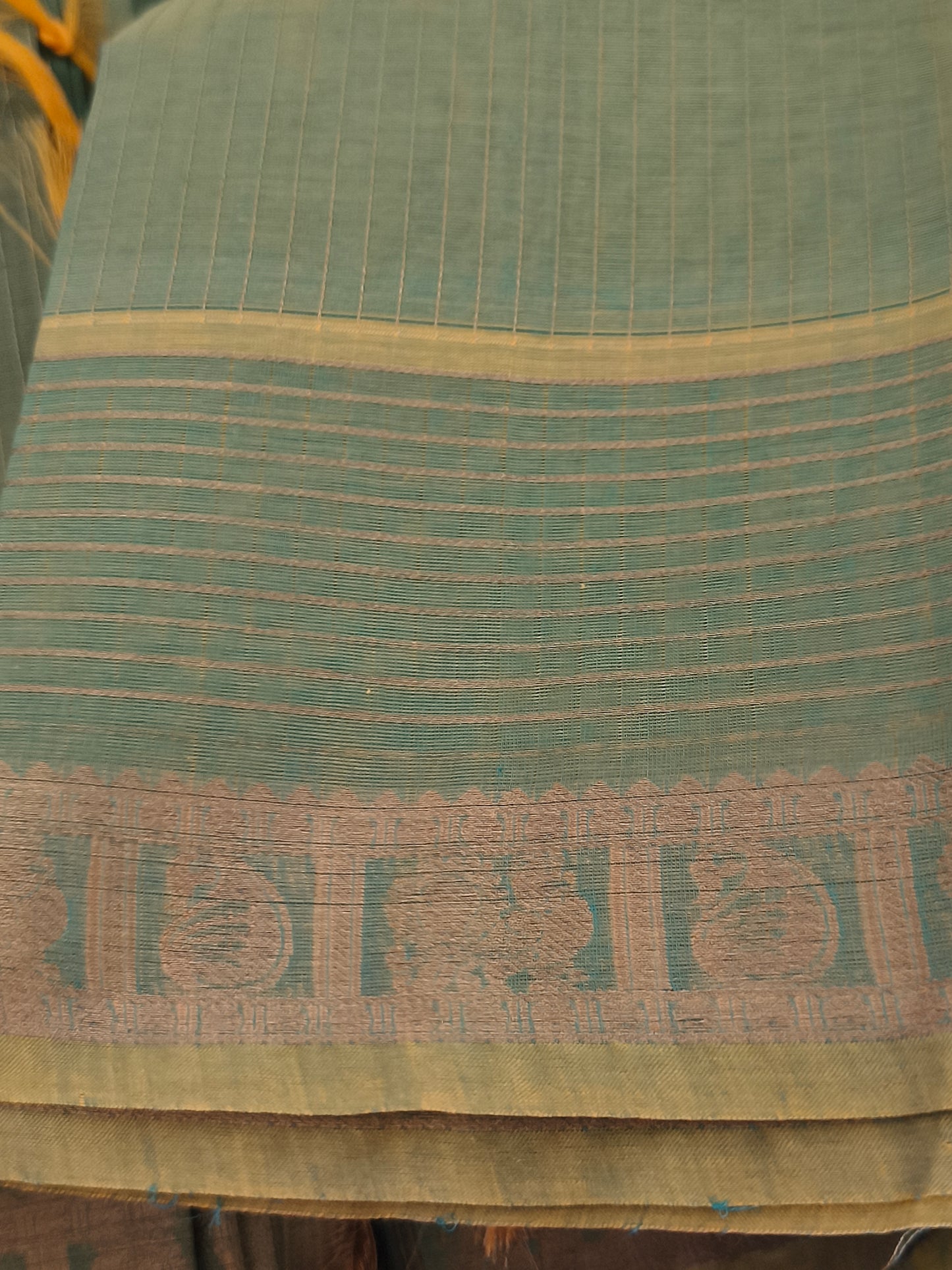 Pure Premium Kanchi cotton saree (120's count)
