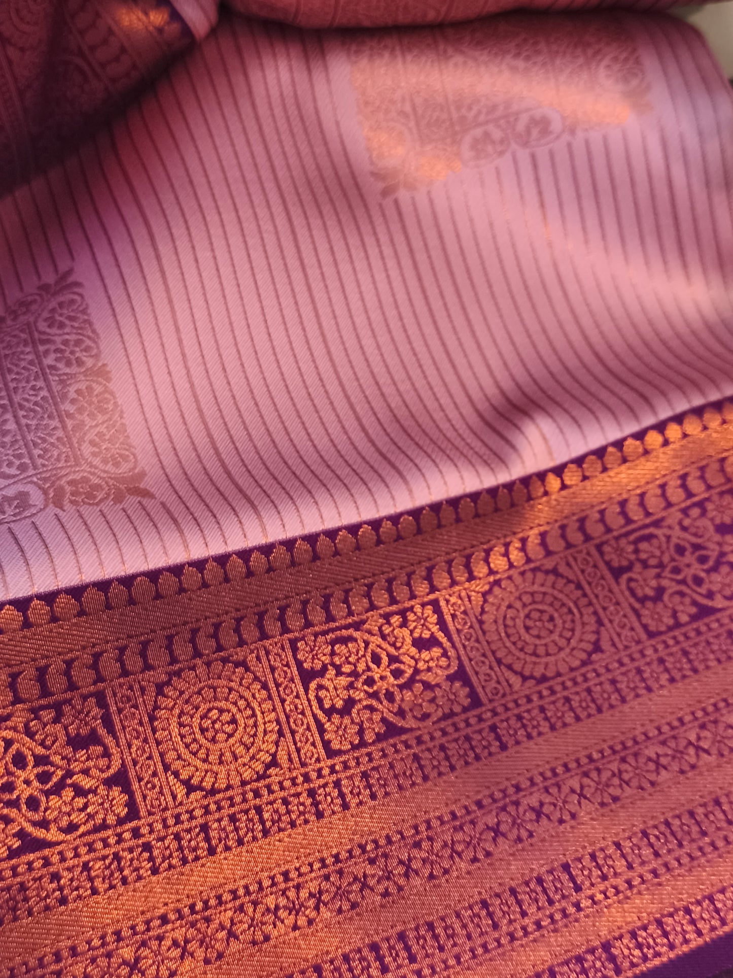 Kanjivaram Semi Silk saree