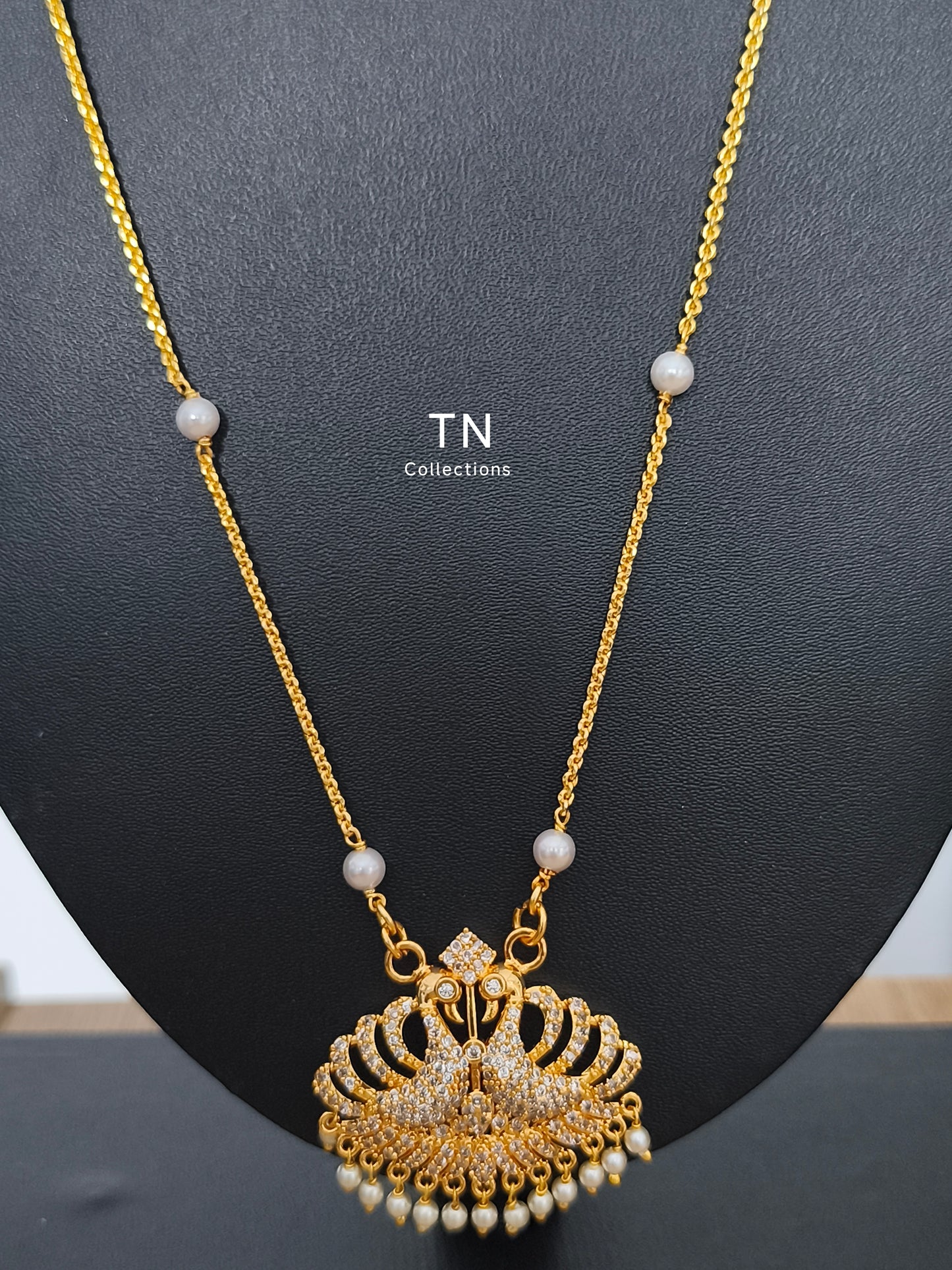 Micro gold plated Peacock Design Pathakkam