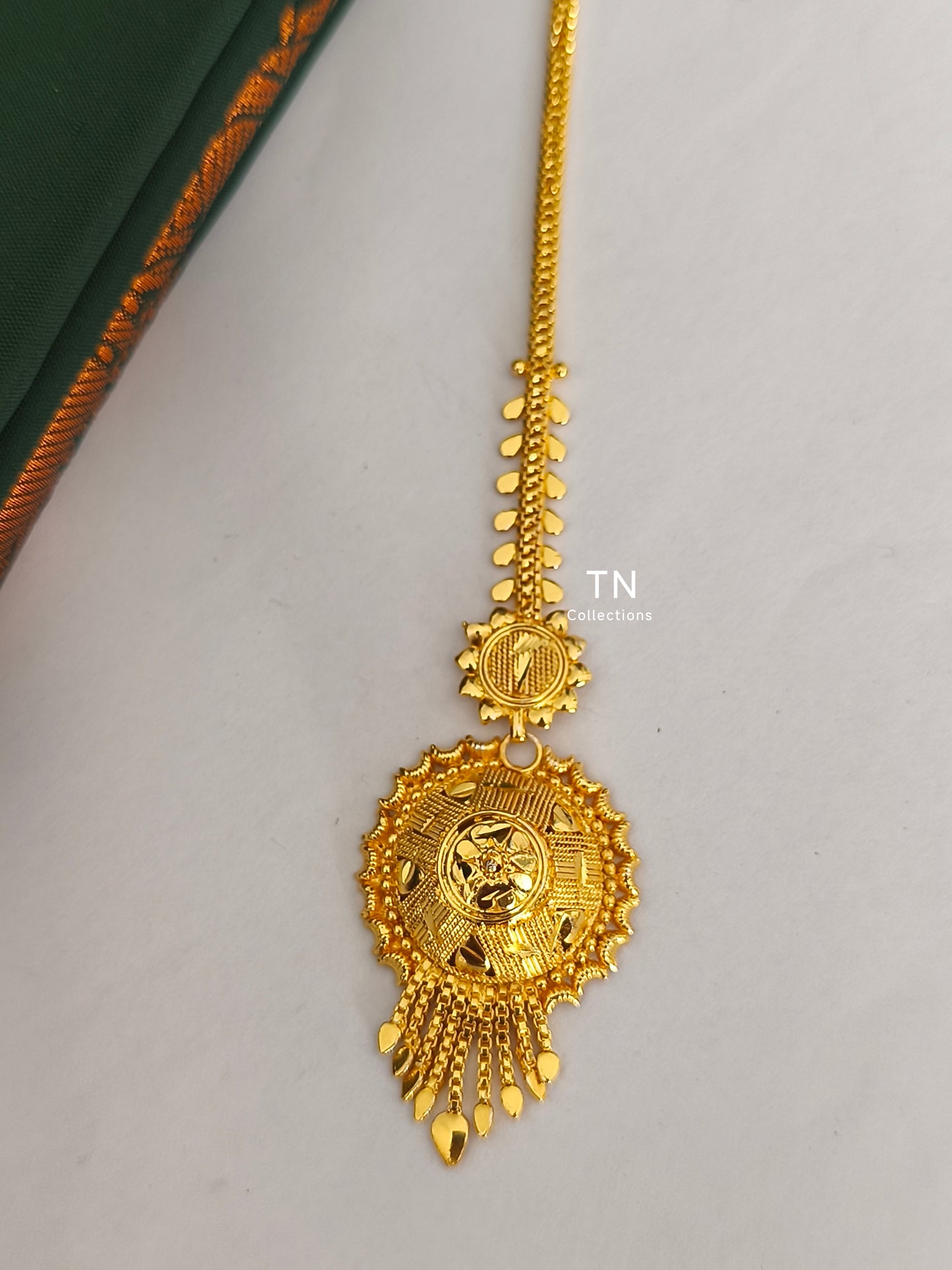 One gram gold plated Tikka