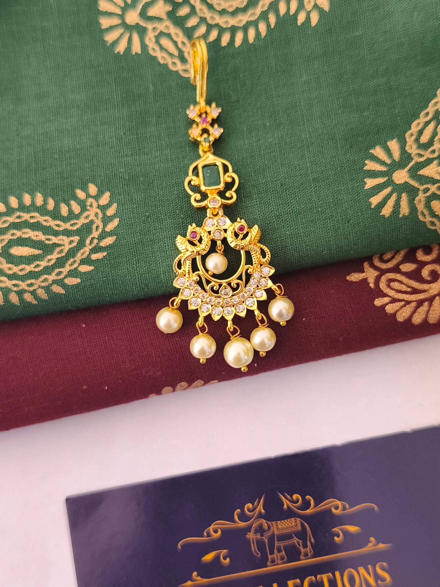 Kids Gold Finish Nethichuddi