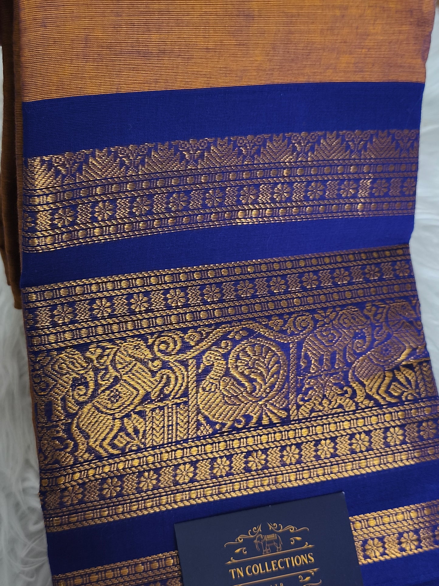 Pure Handloom Kanchi Cotton Saree