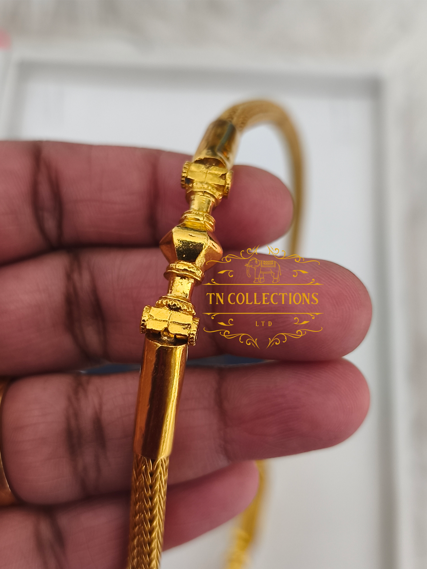 22ct Gold plated Traditional Heart shaped Amman Thalikodi