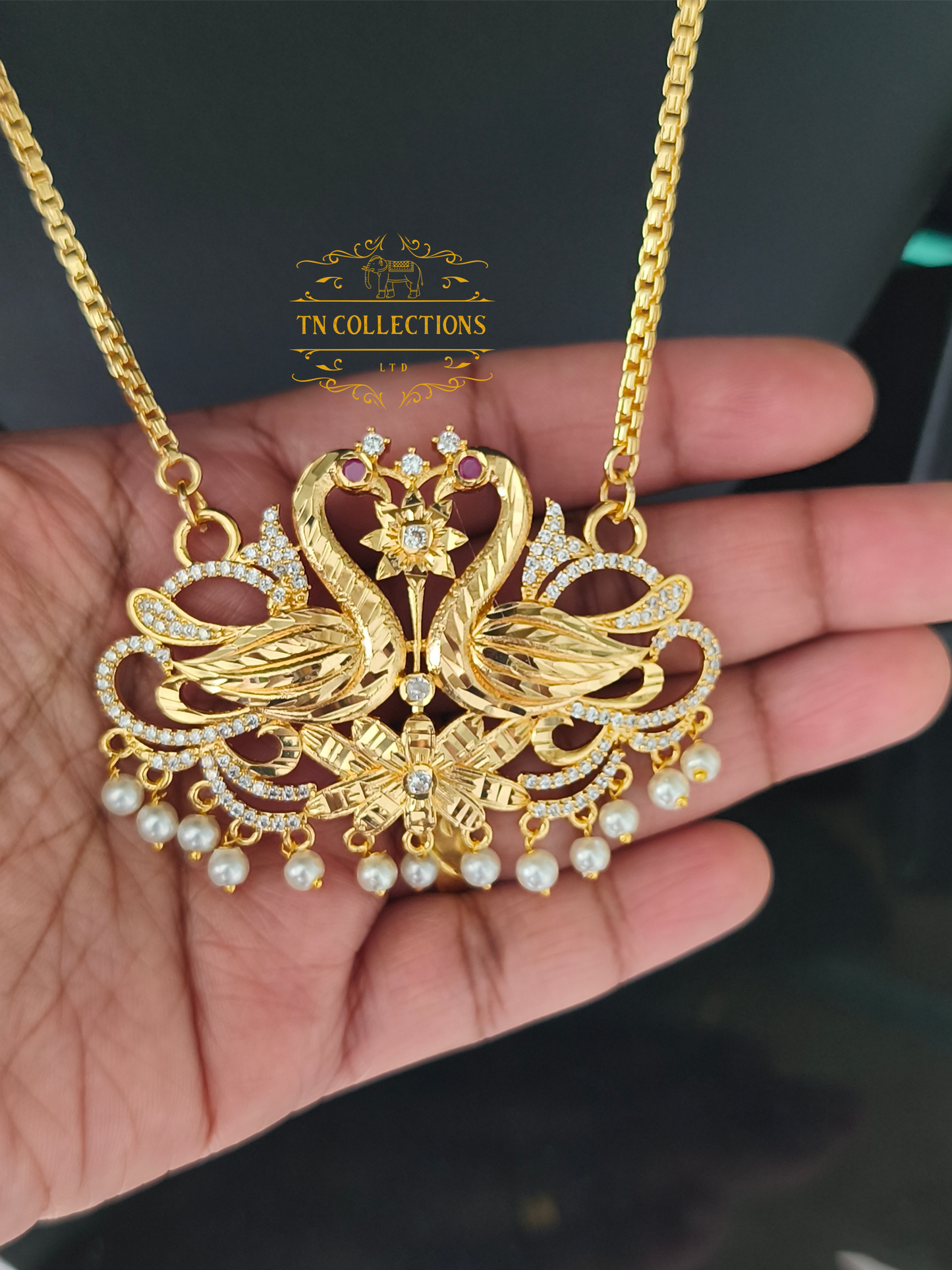 Micro gold plated Traditional Pathakkam