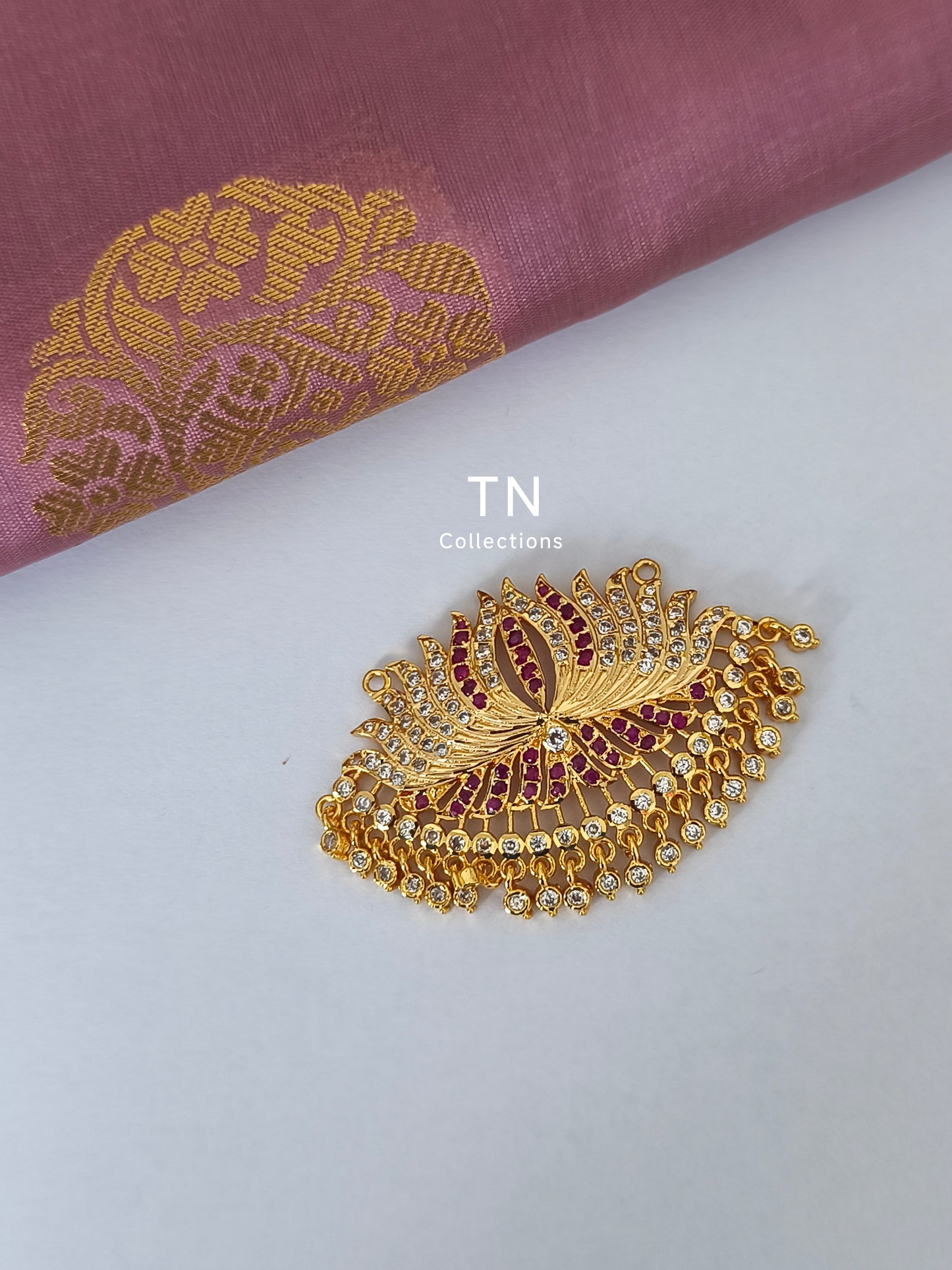 Micro gold plated Traditional Lotus Pathakkam