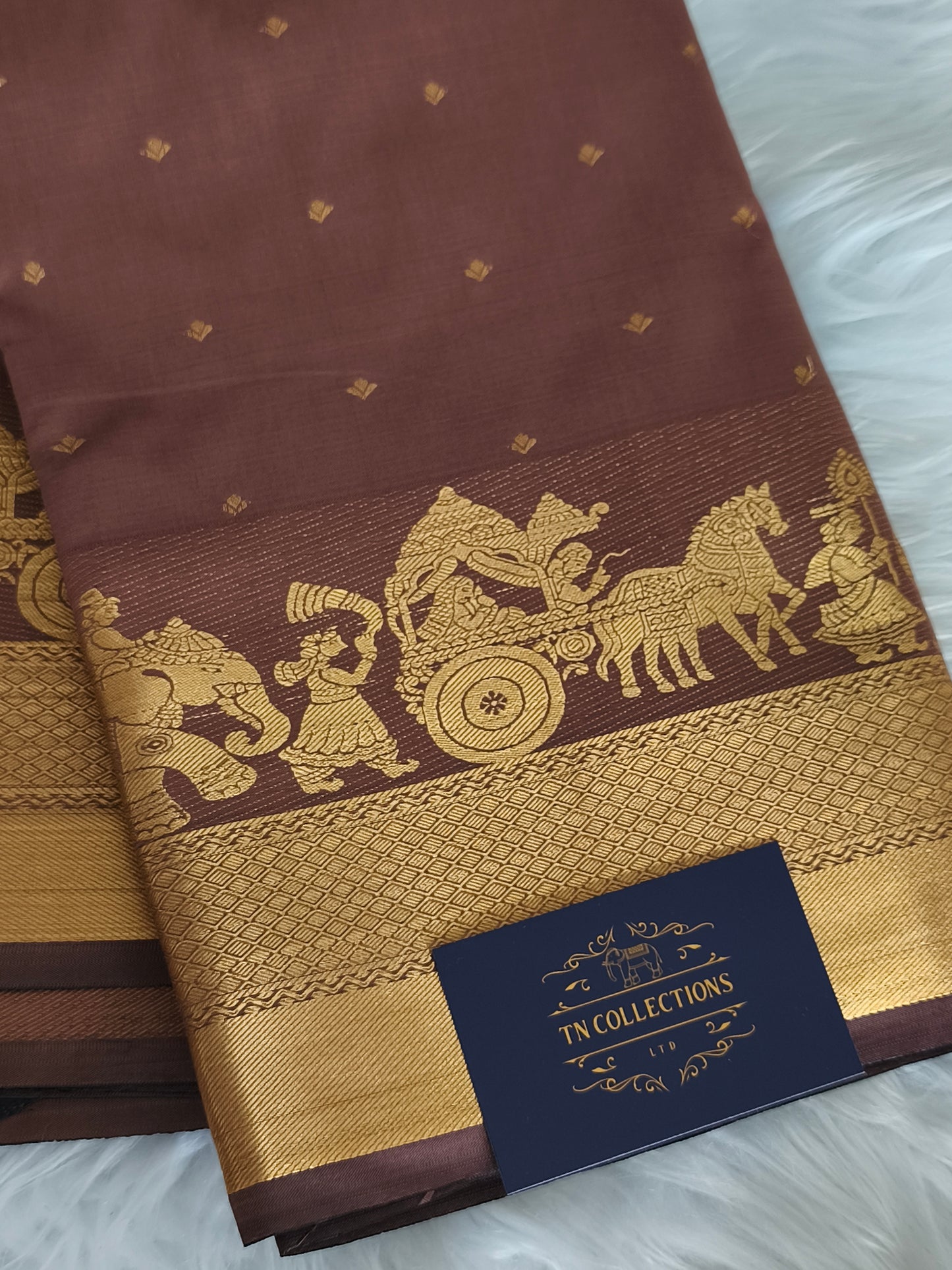 Pallakku Design Soft Silk Saree