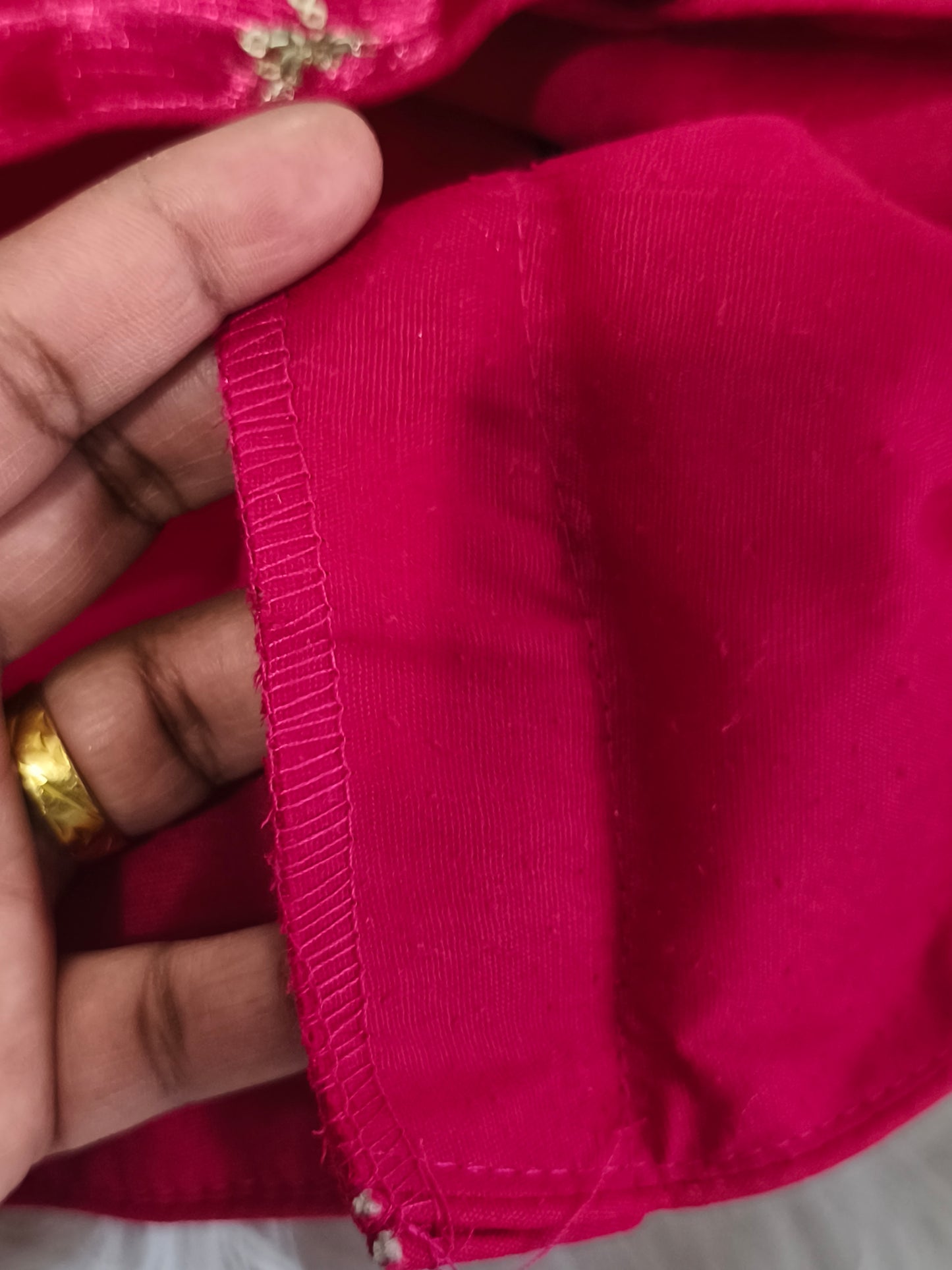 Readymade Saree Blouse (Pink)