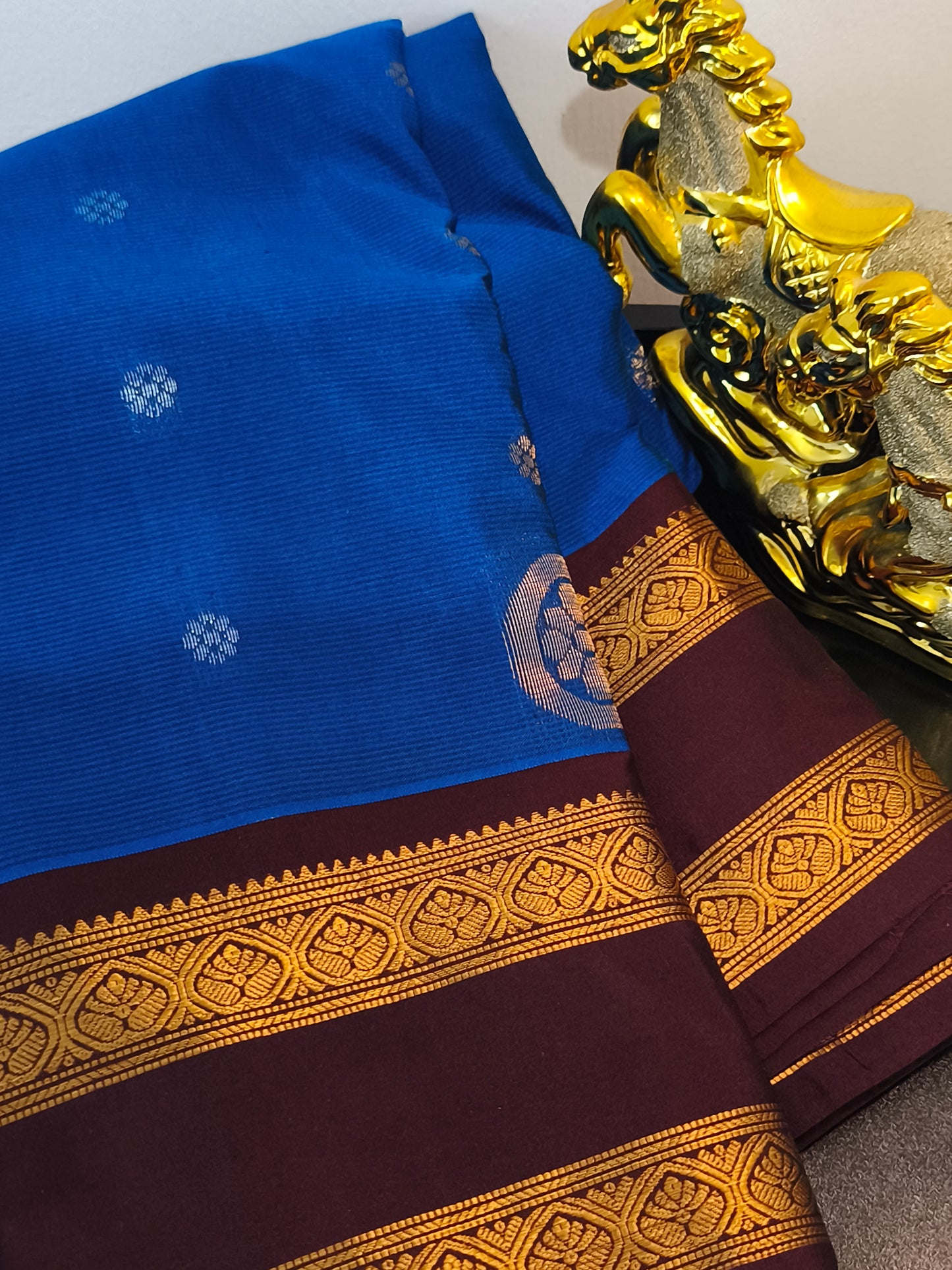 Kanchi Korvai Silk saree