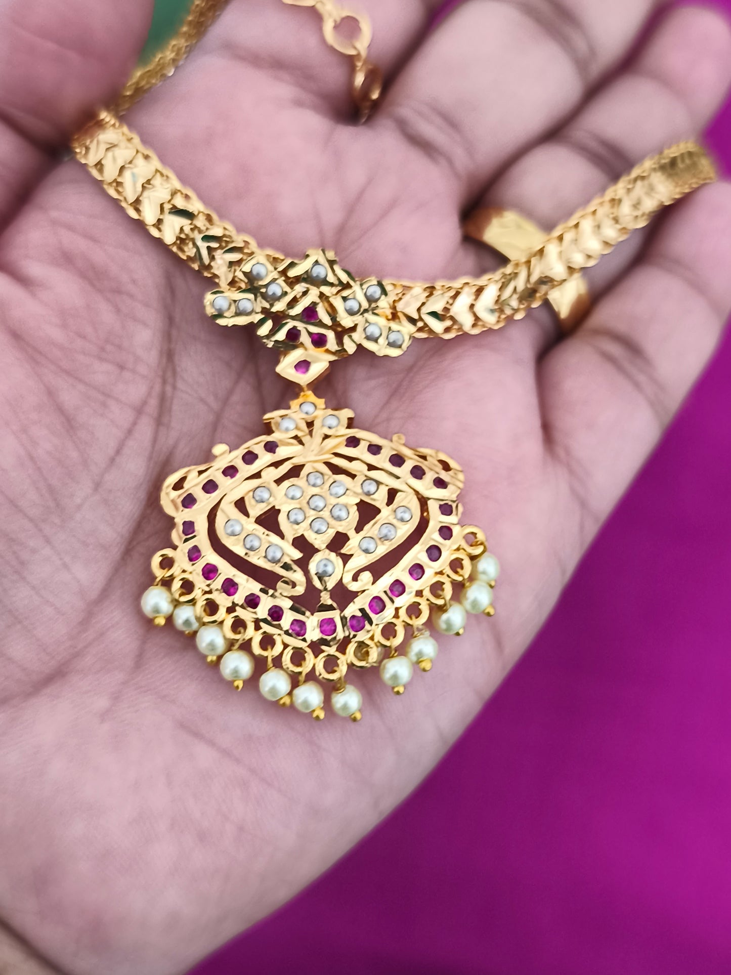 Micro gold plated Traditional Attiyal