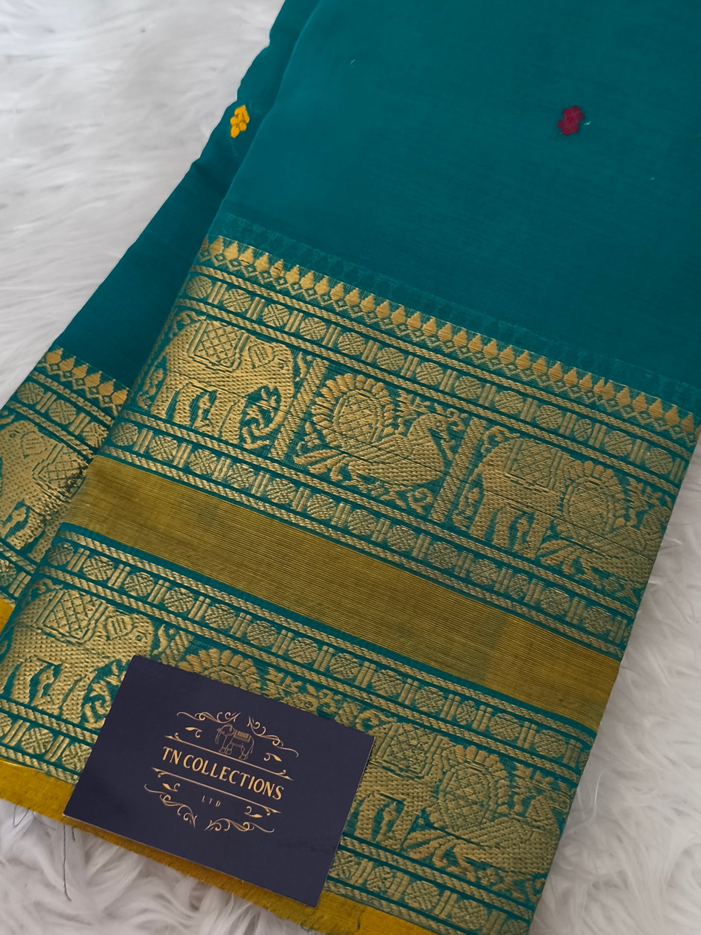 Pure Handloom kanchi cotton saree