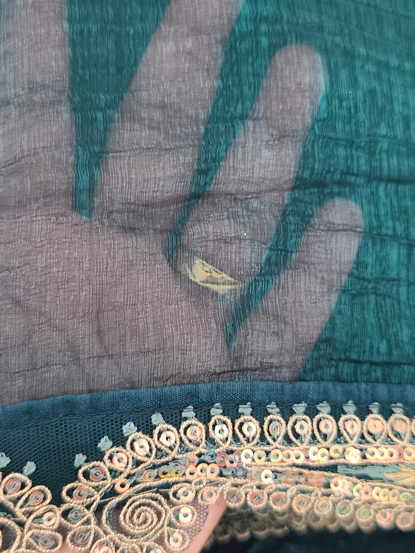 Green Partywear Saree