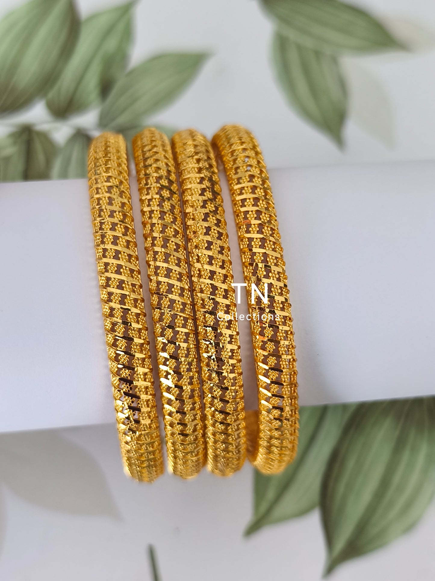One gram gold forming Bangles Size 2.8