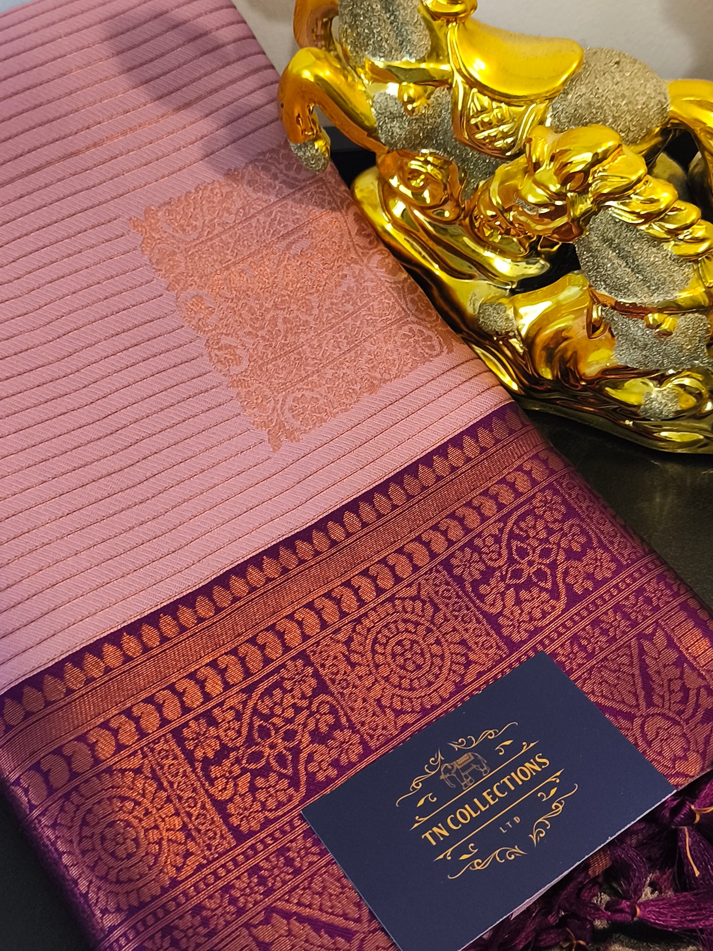 Kanjivaram Semi Silk saree