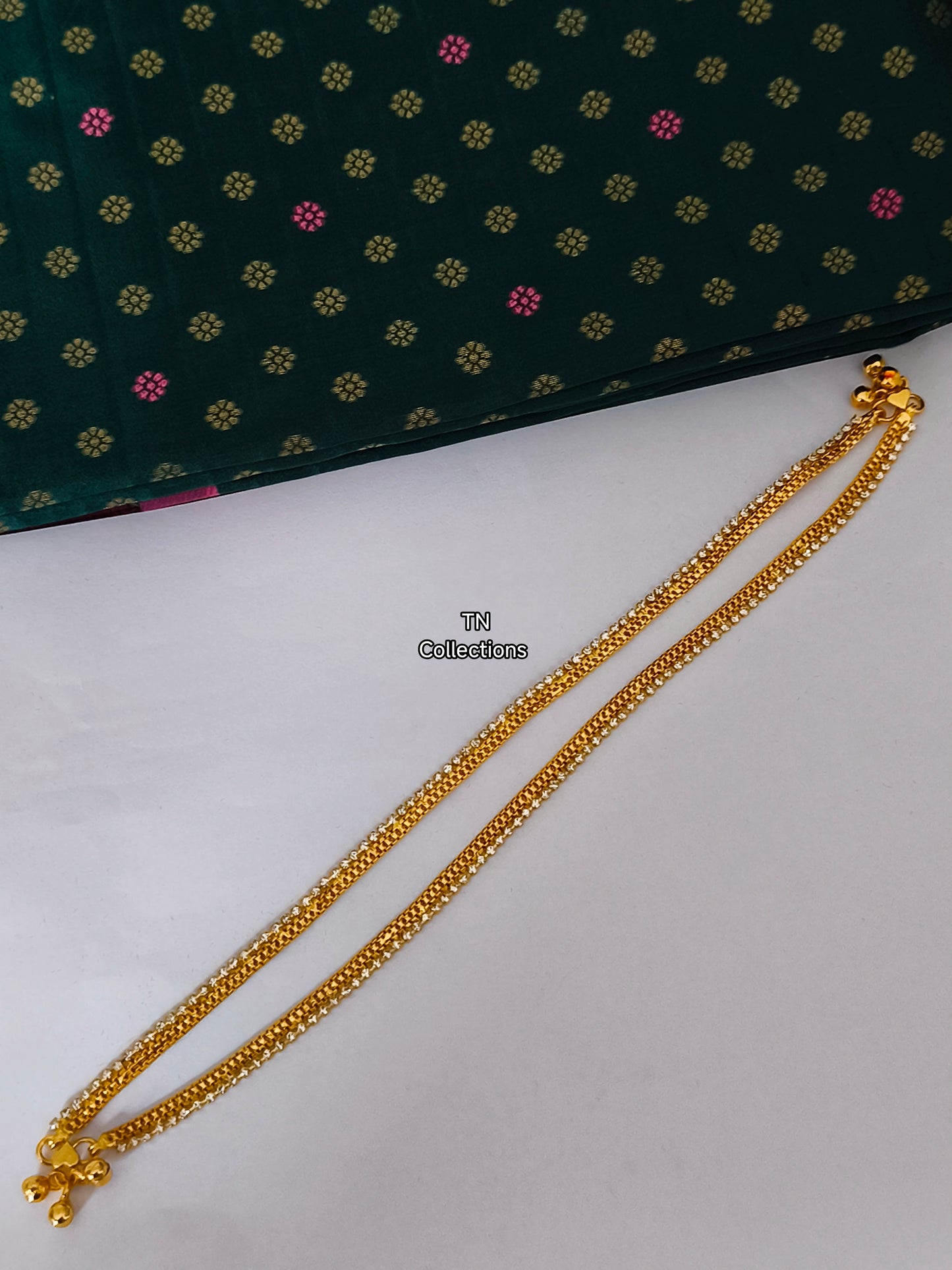Micro gold plated Anklets
