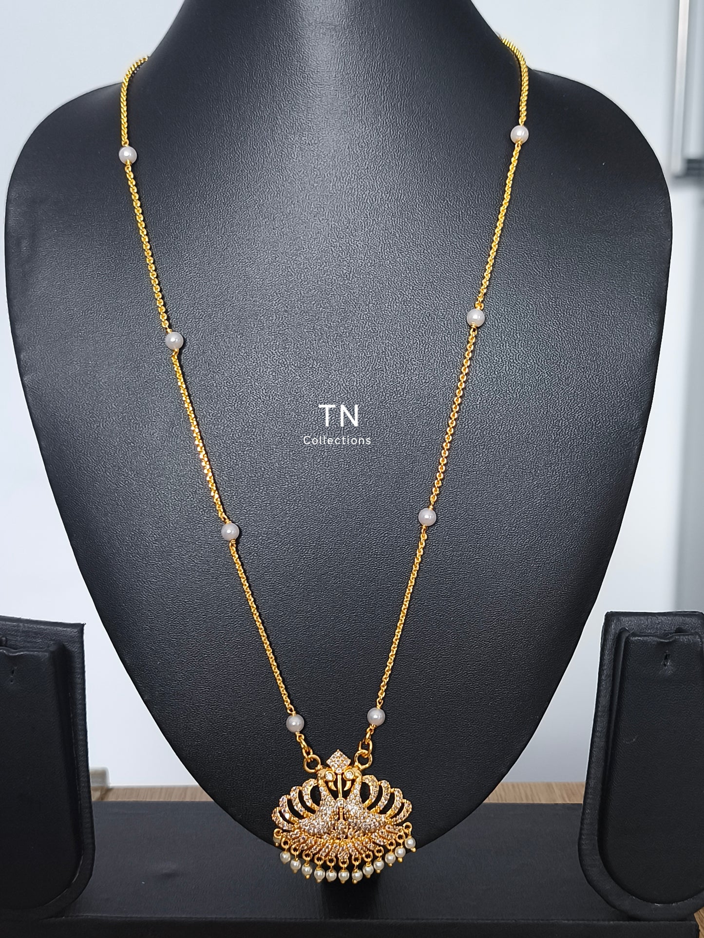 Micro gold plated Peacock Design Pathakkam