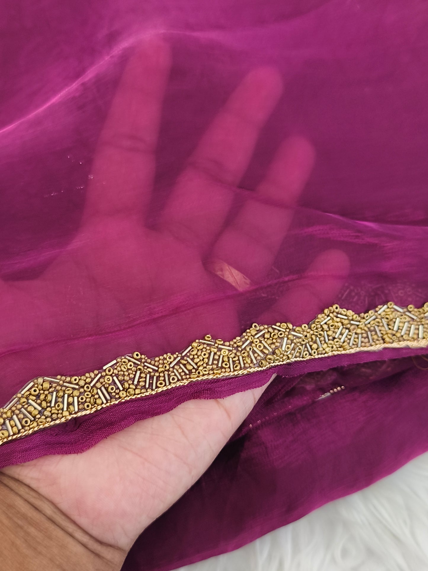 Soft Fendy Chiffon Party Saree