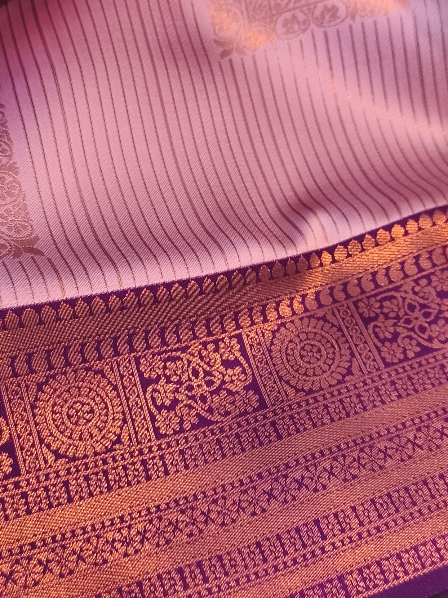 Kanjivaram Semi Silk saree