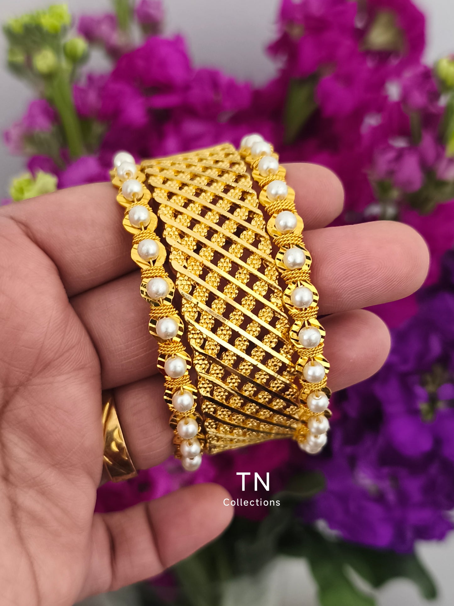Micro gold plated Bangles combo