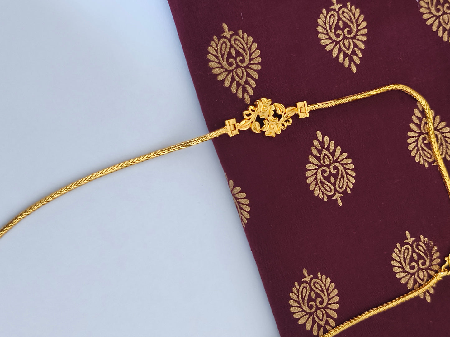 Micro gold plated Traditional Mugappu Kodi