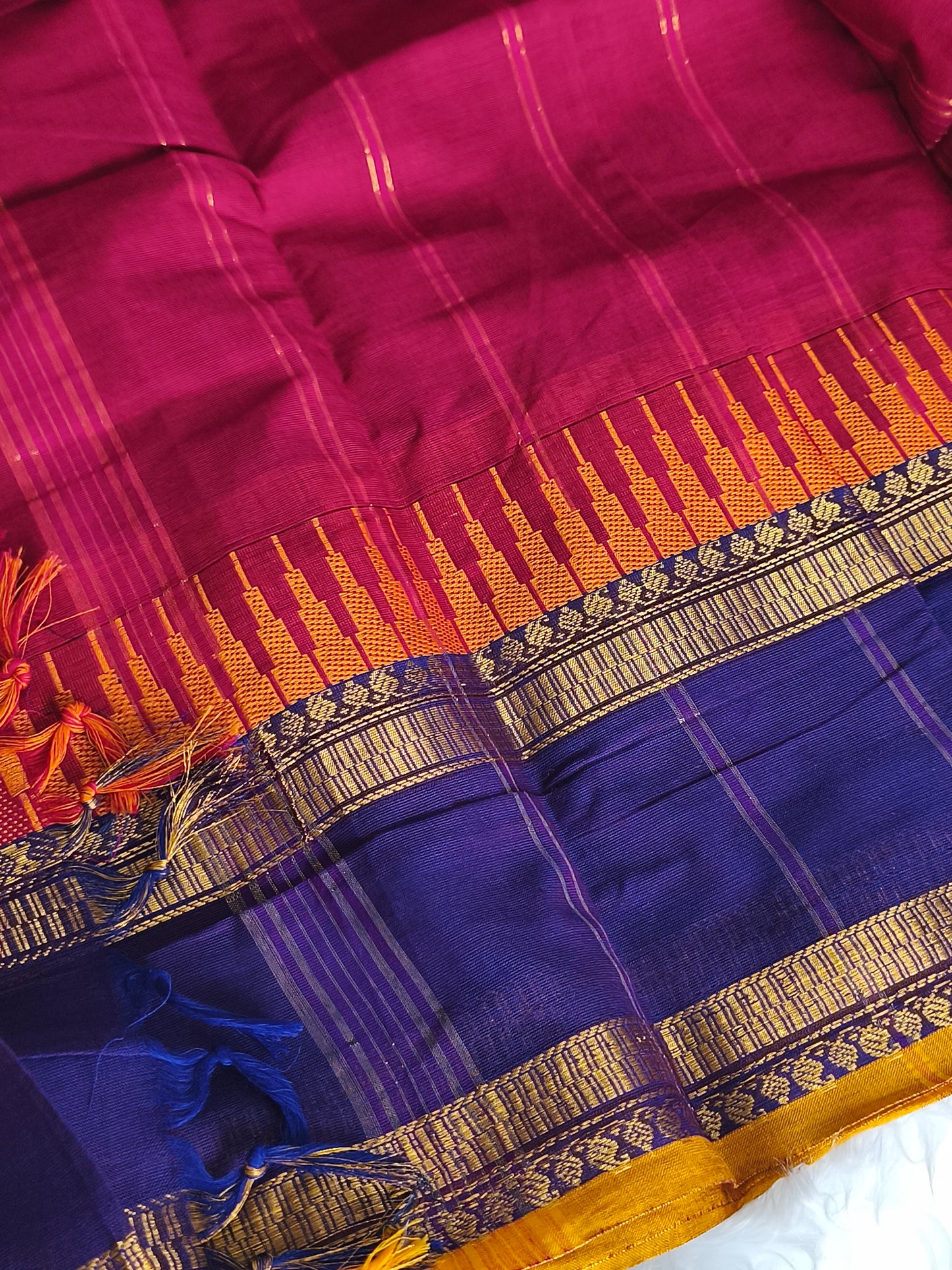 Pure Kanchi Cotton Saree