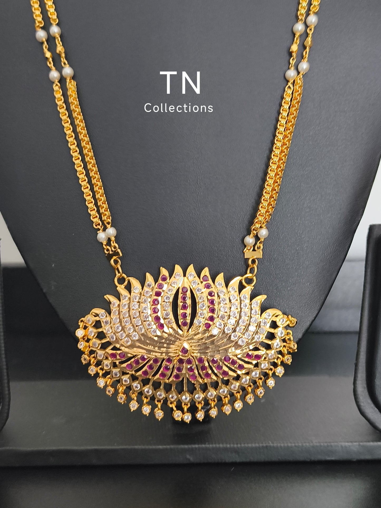 Traditional Impon Lotus Pathakkam