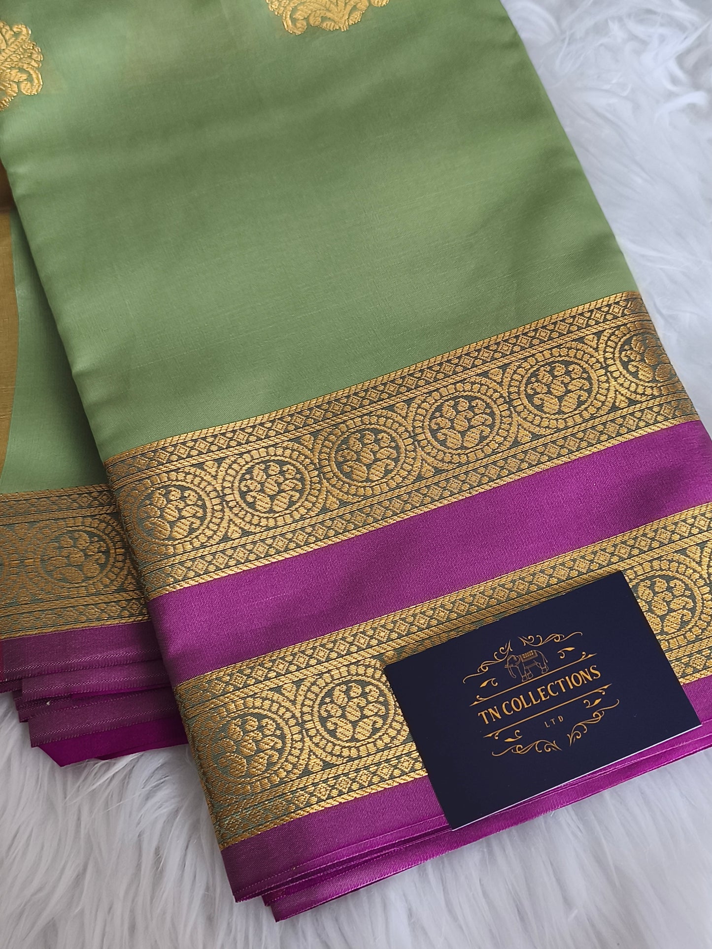 Traditional Kanchi Semi Soft silk saree