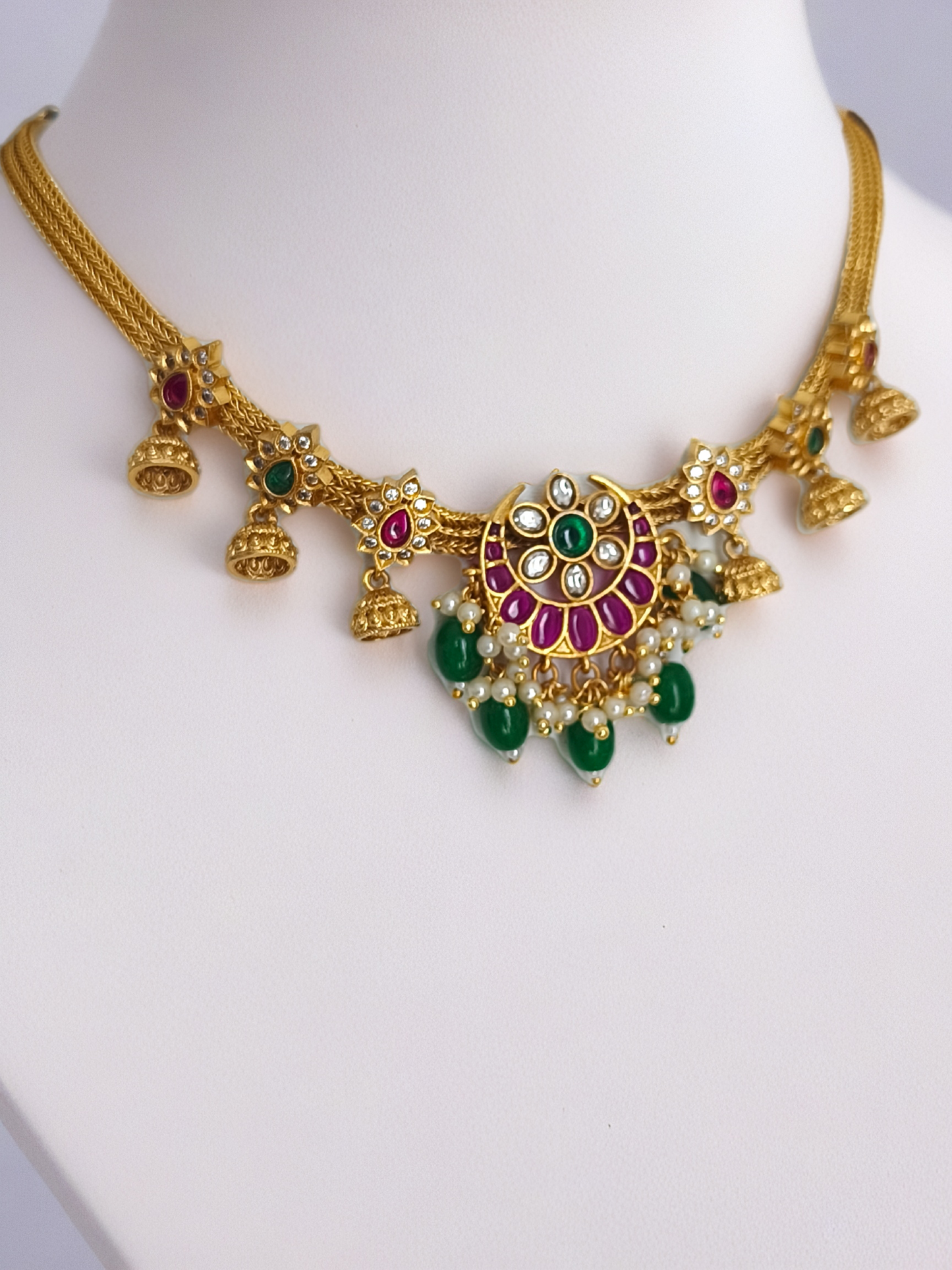 Matte Finish Necklace set