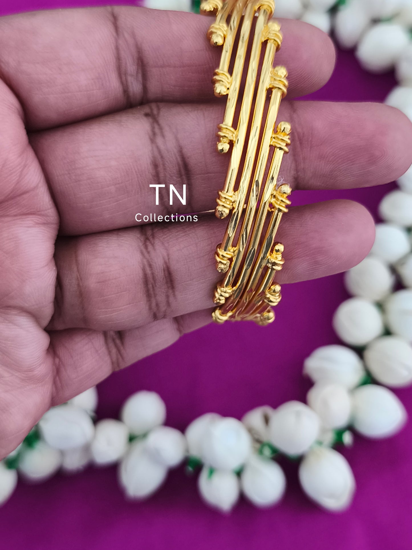 Micro gold plated Bangle