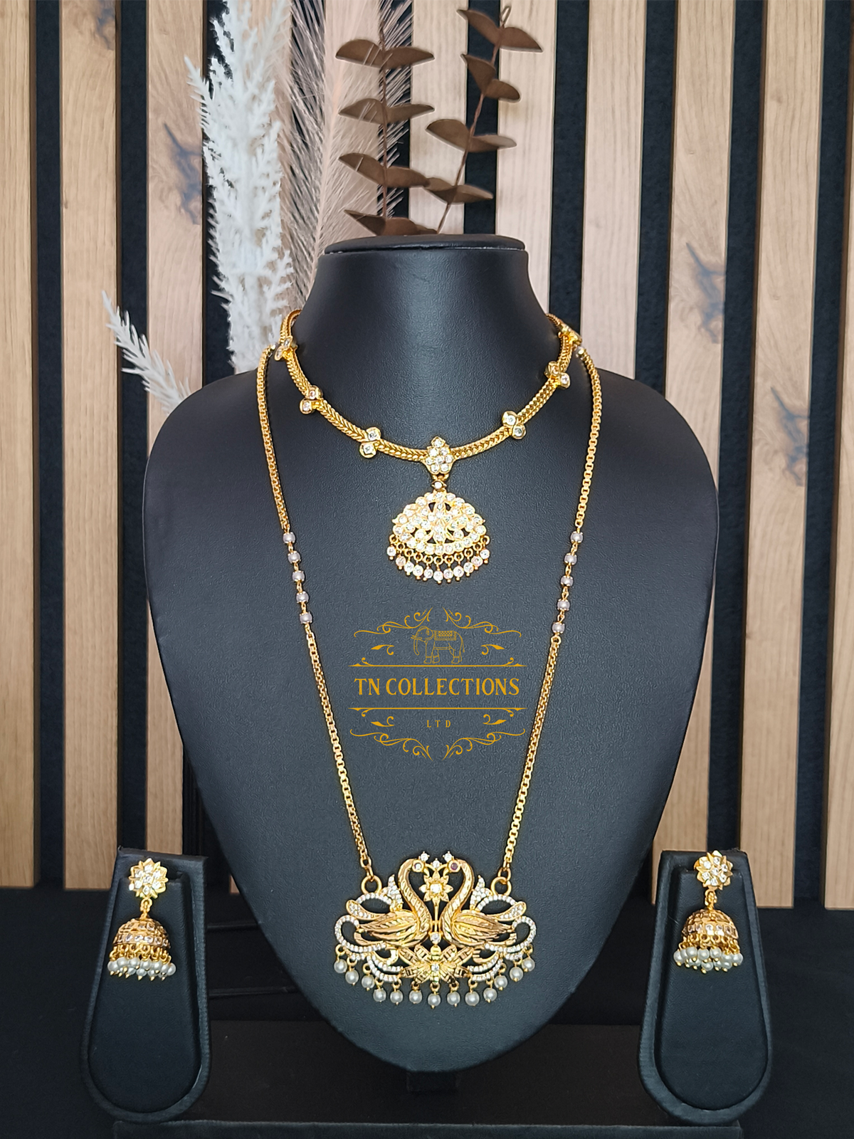 Micro Gold-Plated Traditional Attiyal Pathakkam set