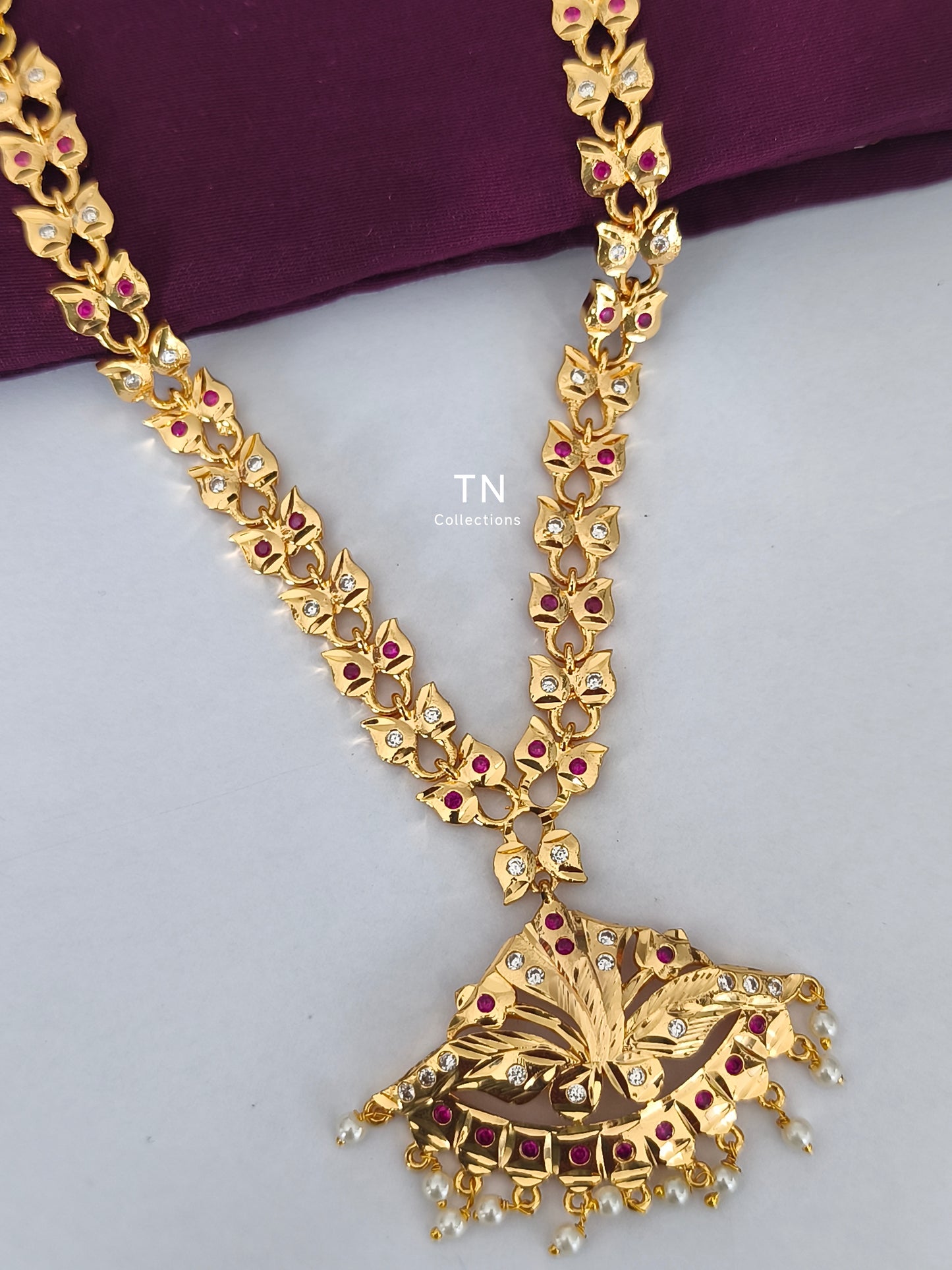 Traditional Micro gold plated cz Attiyal