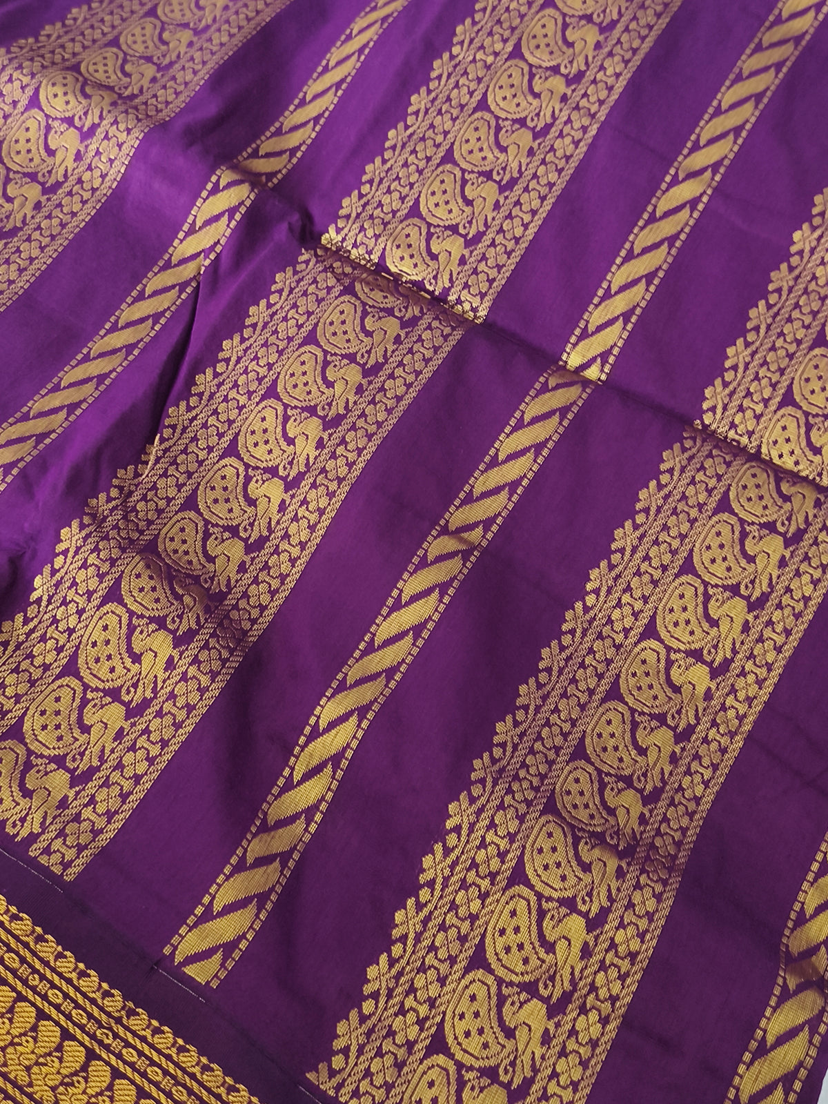 Madisar Kalyani cotton Pattu Saree (9yards)