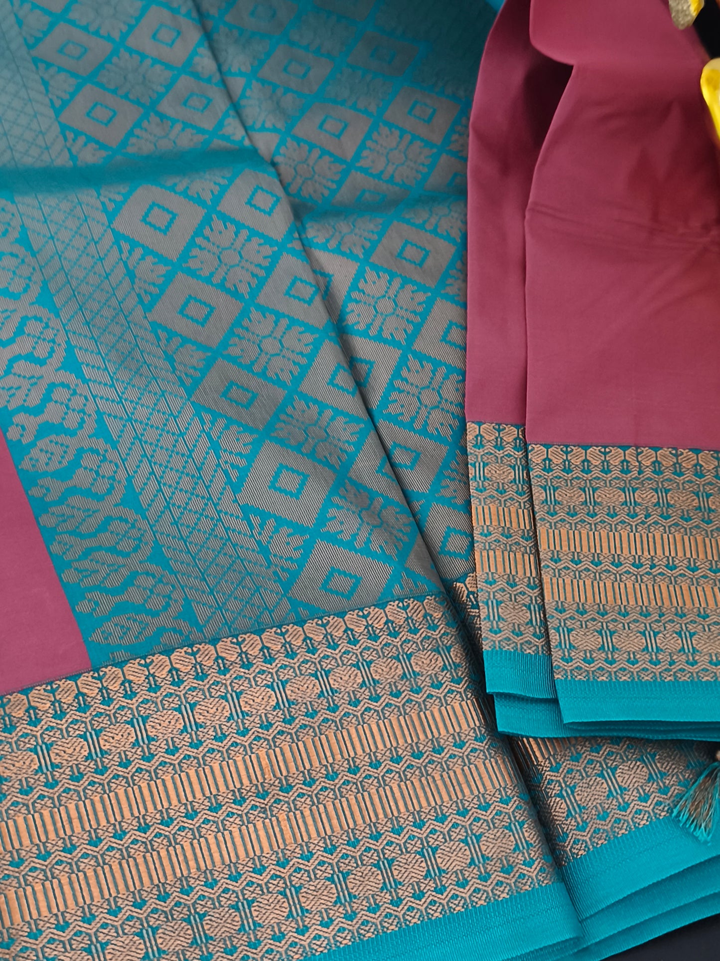Kanchi Semi soft silk saree
