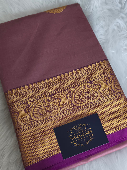 Kanchi Semi Soft silk saree