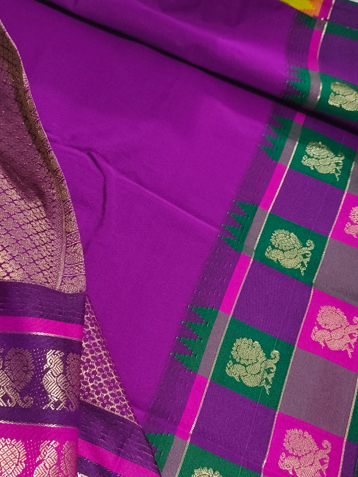 Premium kanchi korvai Soft silk
