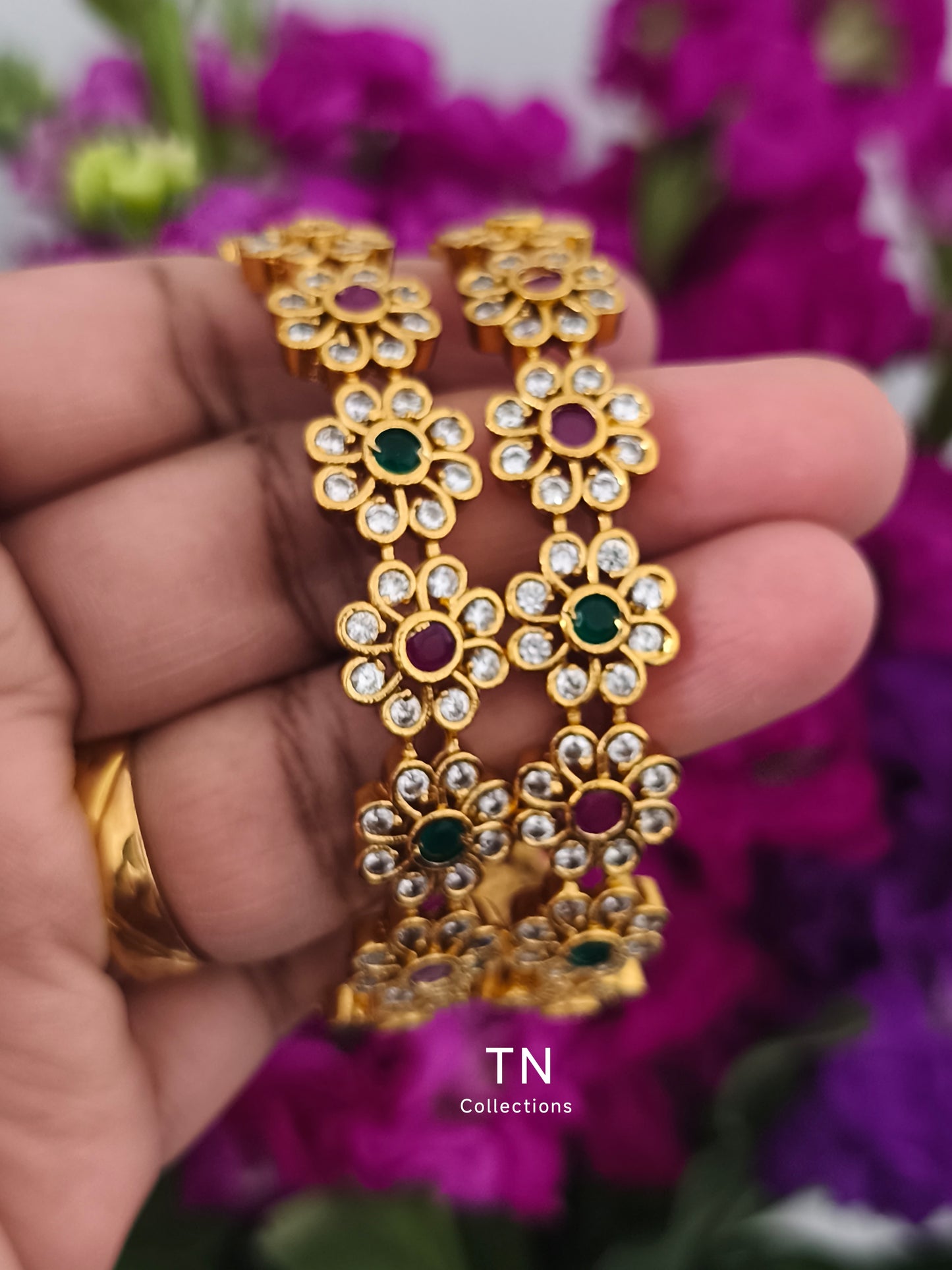 Matte Finish Bangles Set