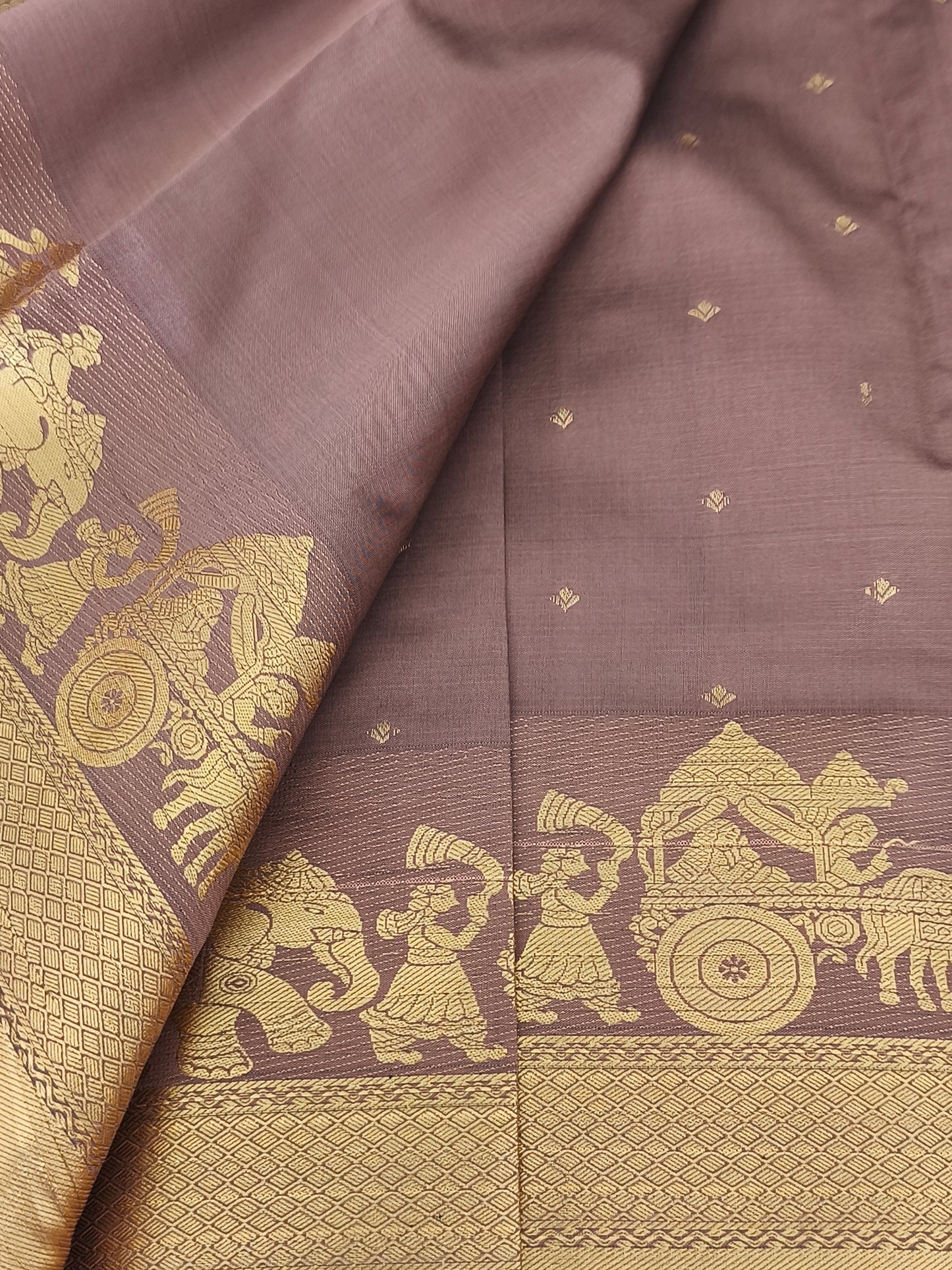 Pallakku Design Soft Silk Saree