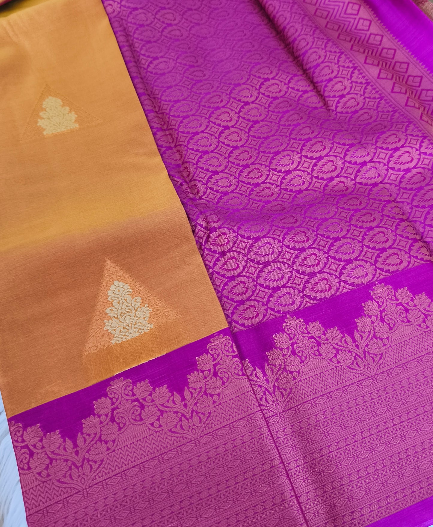 Premium Kanchi Semi Silk Saree