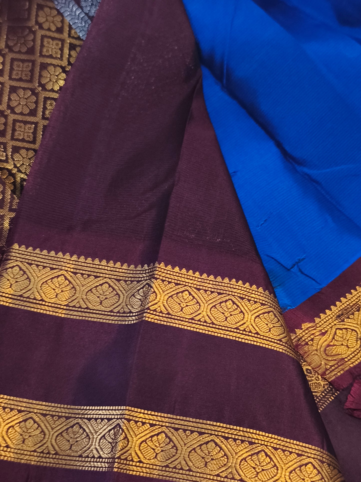 Kanchi Korvai Silk saree