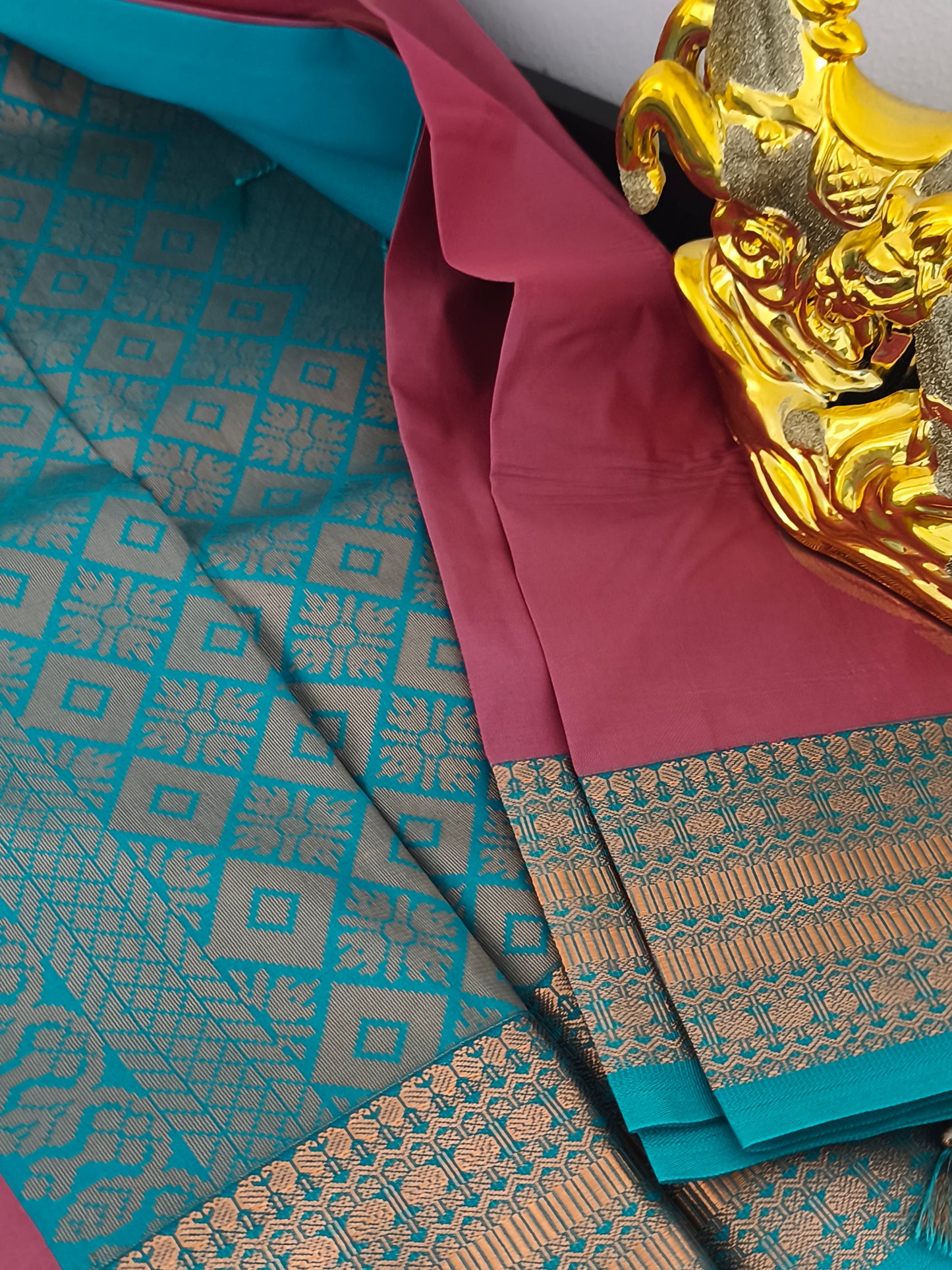 Kanchi Semi soft silk saree