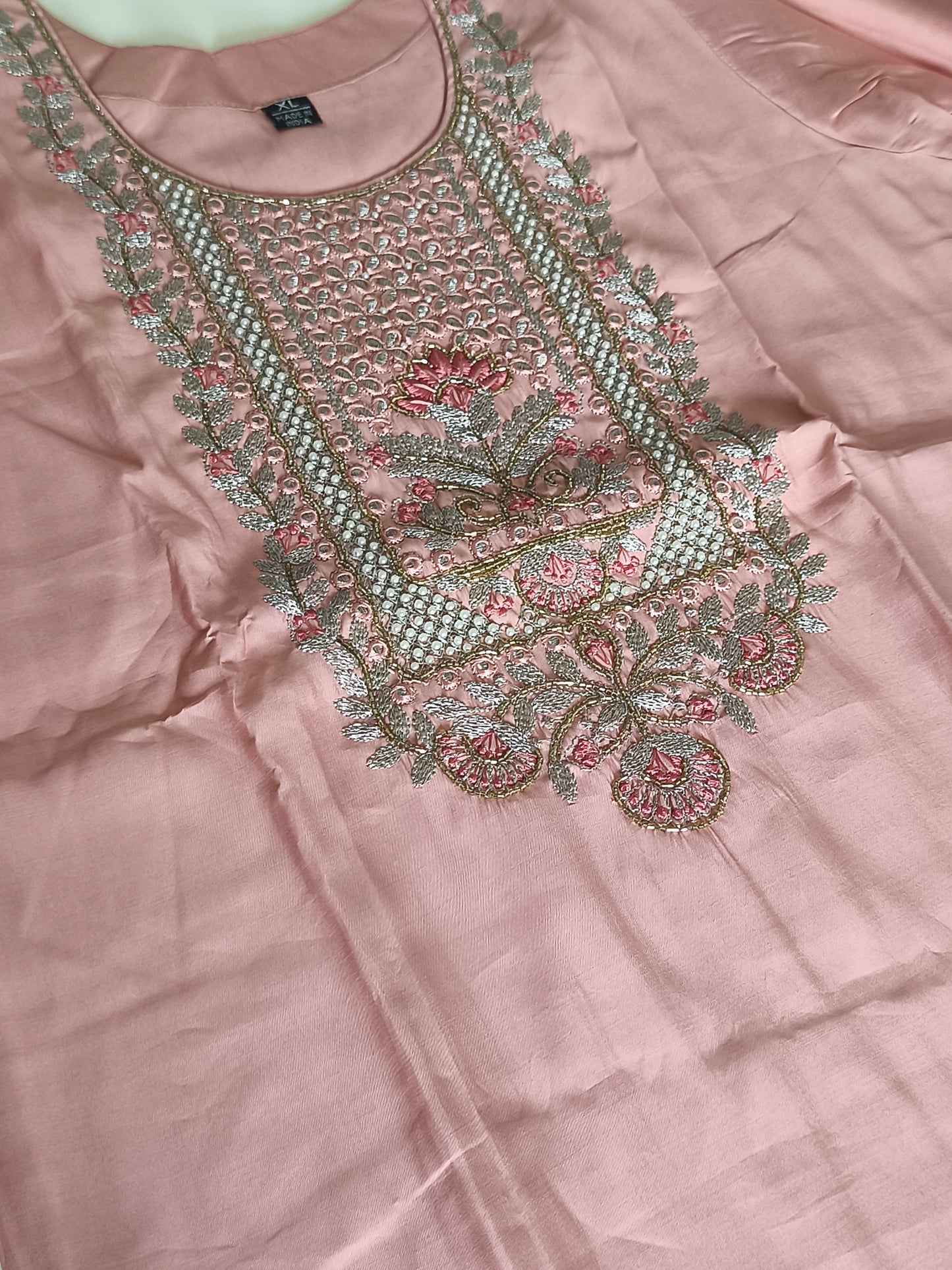 Baby pink Readymade Shalwar