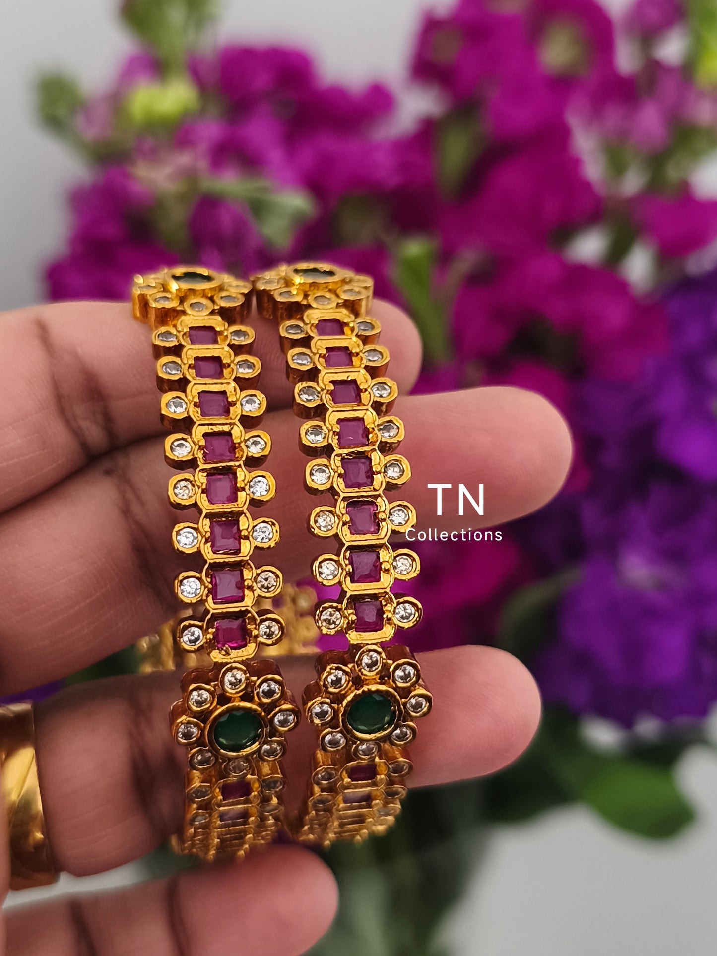 Matte Finish Bangles Set