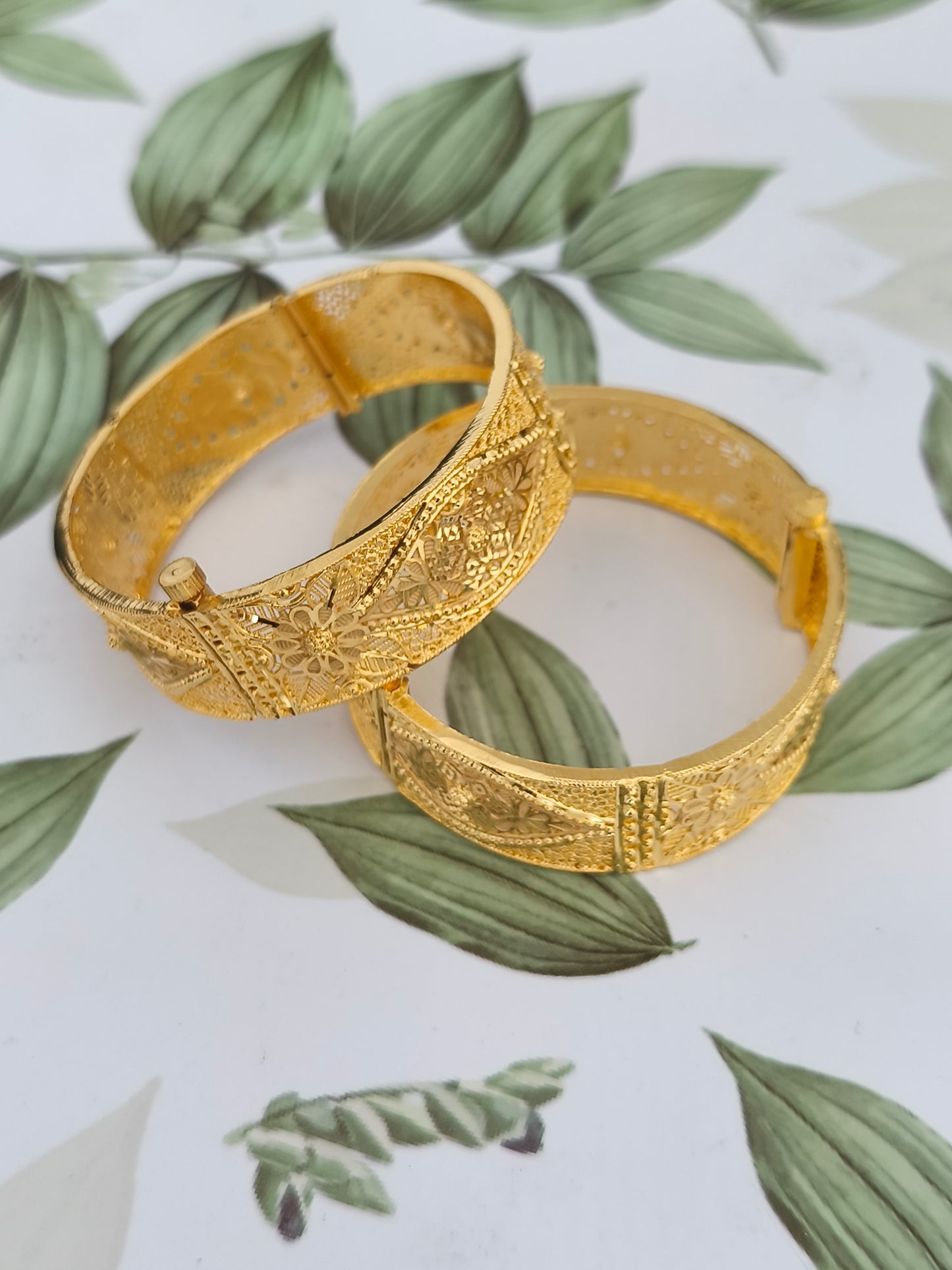 One gram gold forming Bangles