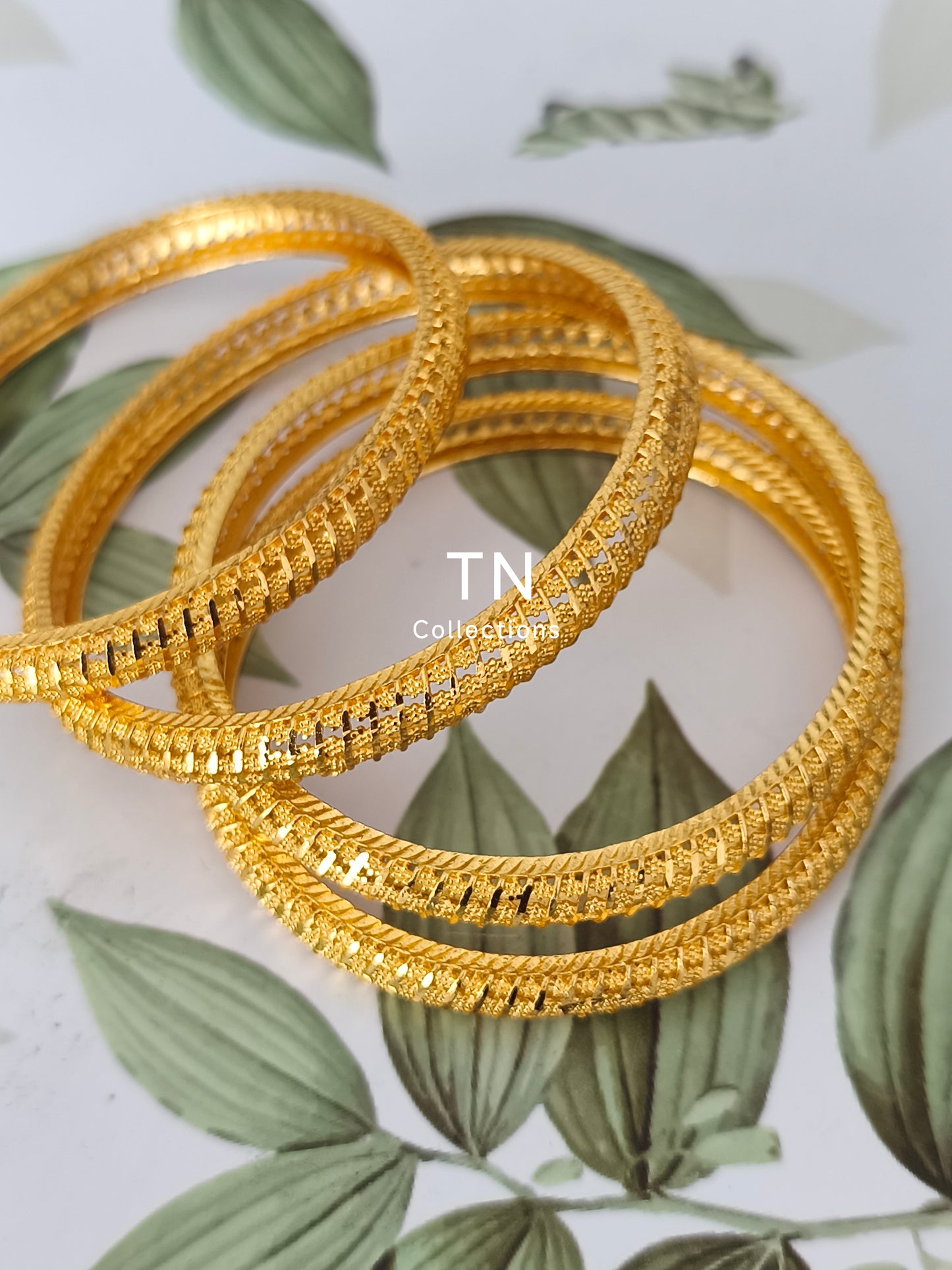 One gram gold forming Bangles Size 2.8