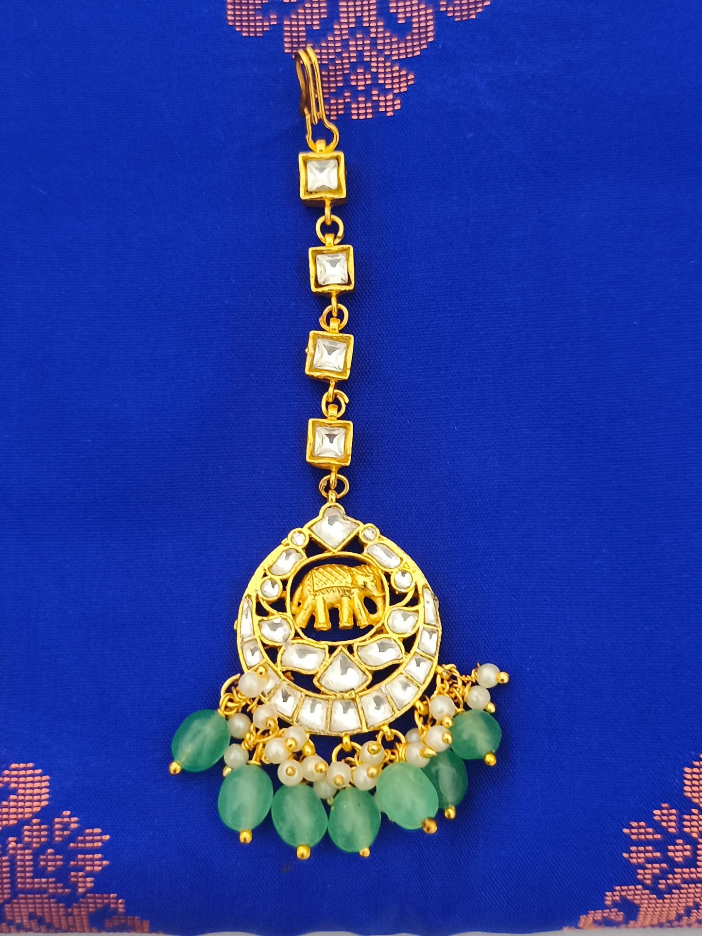 Jadu with kundan Tikka