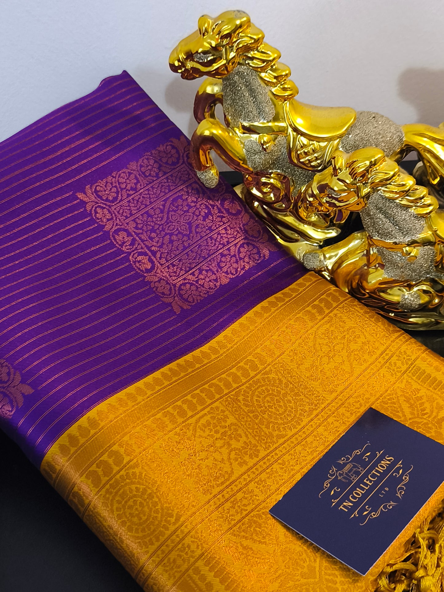 Kanjivaram Semi Silk saree