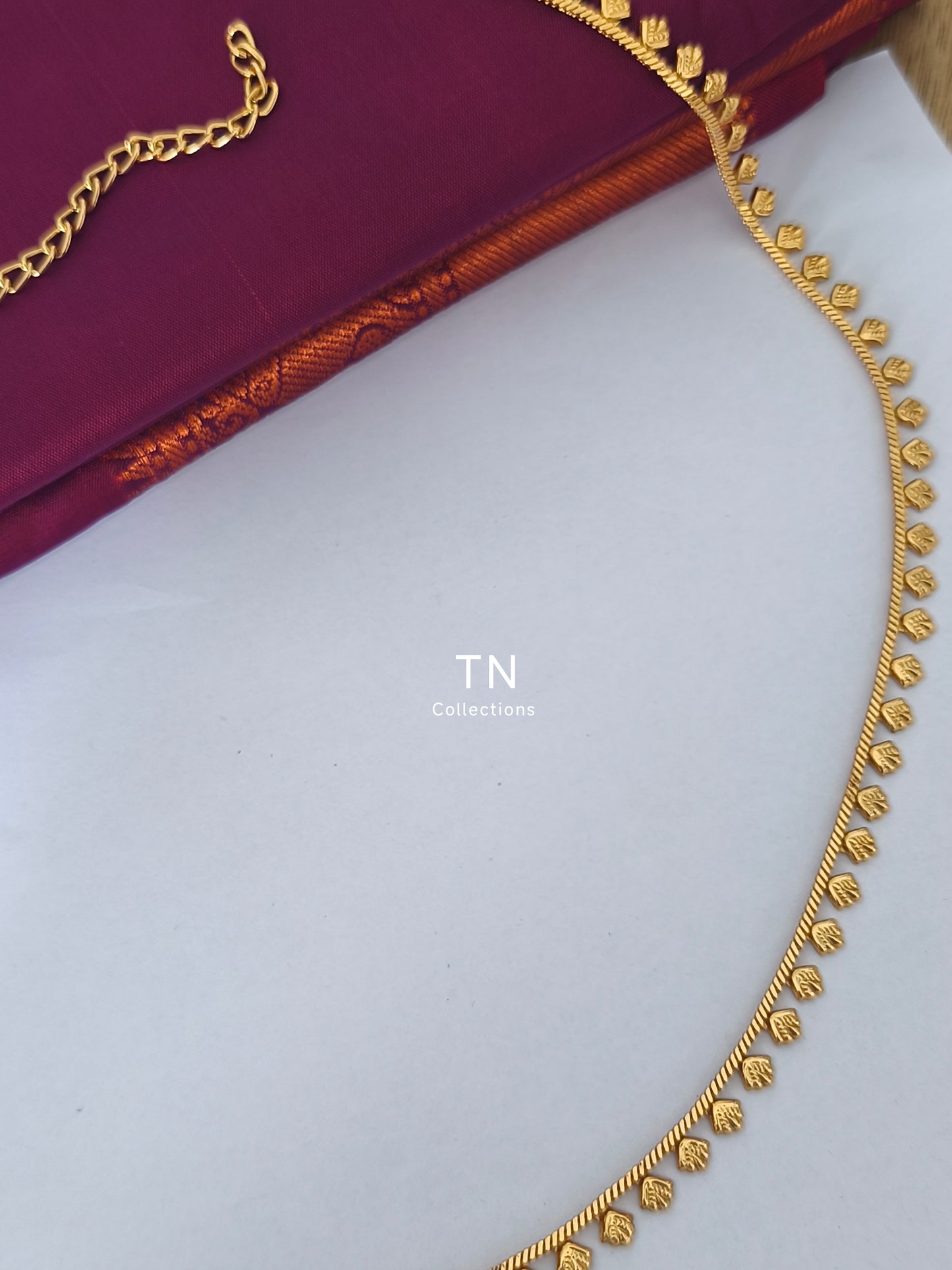 Antique Polish Simple Hip Chain