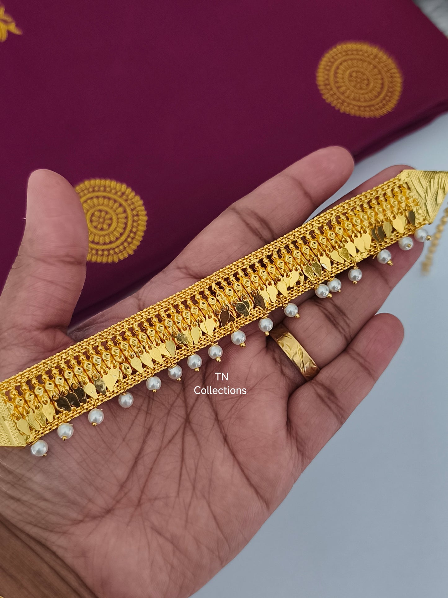 Micro Gold plated Choker Necklace