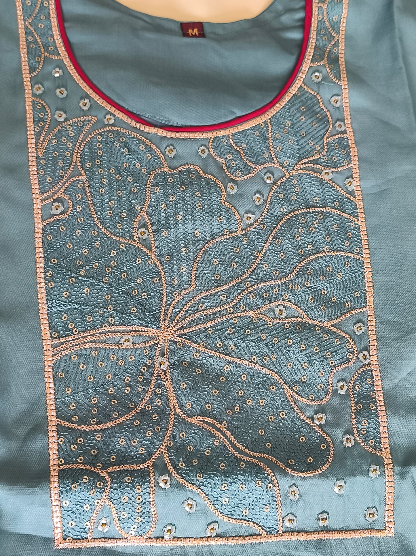 Readymade 3pcs Shalwar with bottom and duppatta