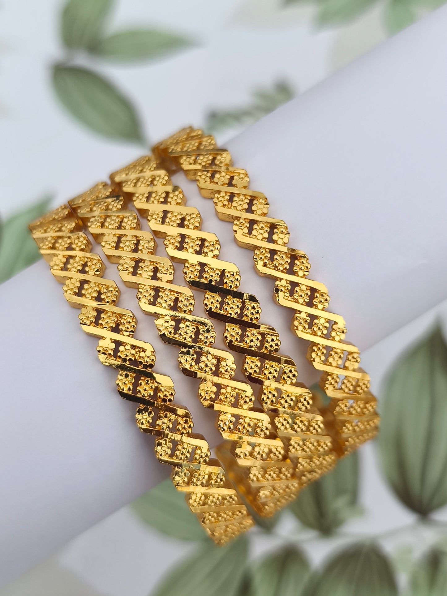 One gram gold forming Bangles
