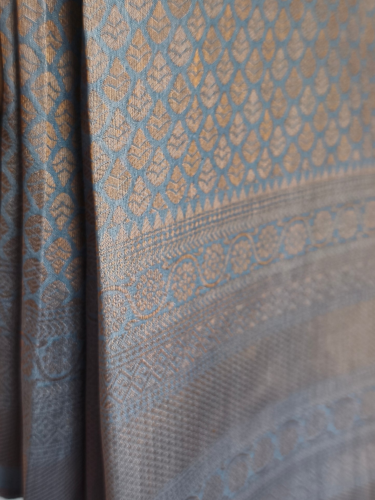 Soft Kubera Pattu Saree with running blouse and rich pallu